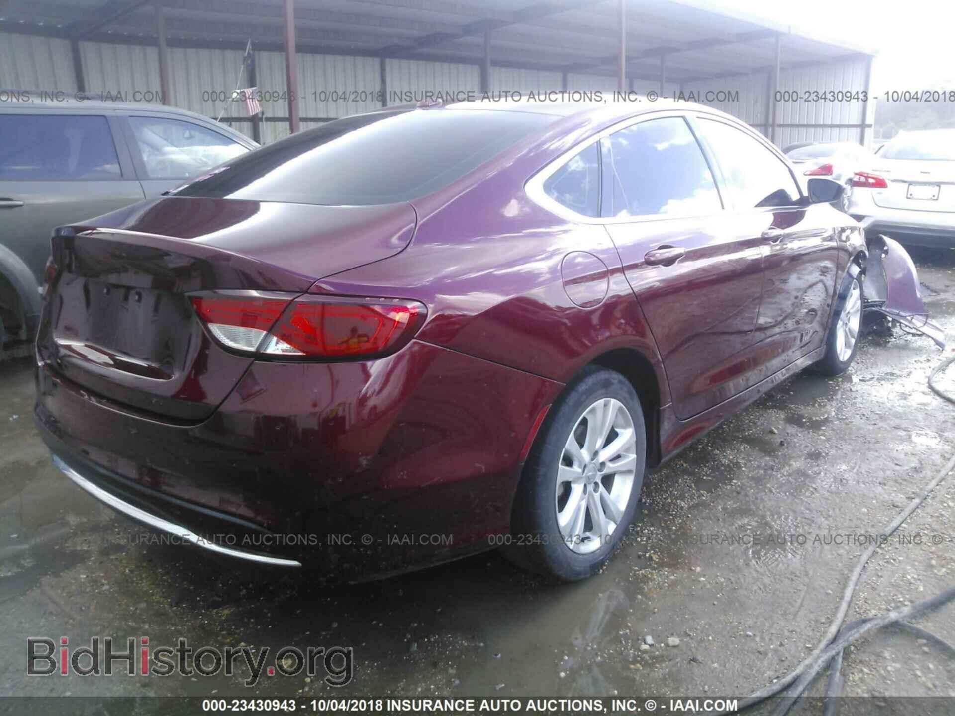 2015 Chrysler 200 - VIN: 1C3CCCAB0FN649643 - Фото 4