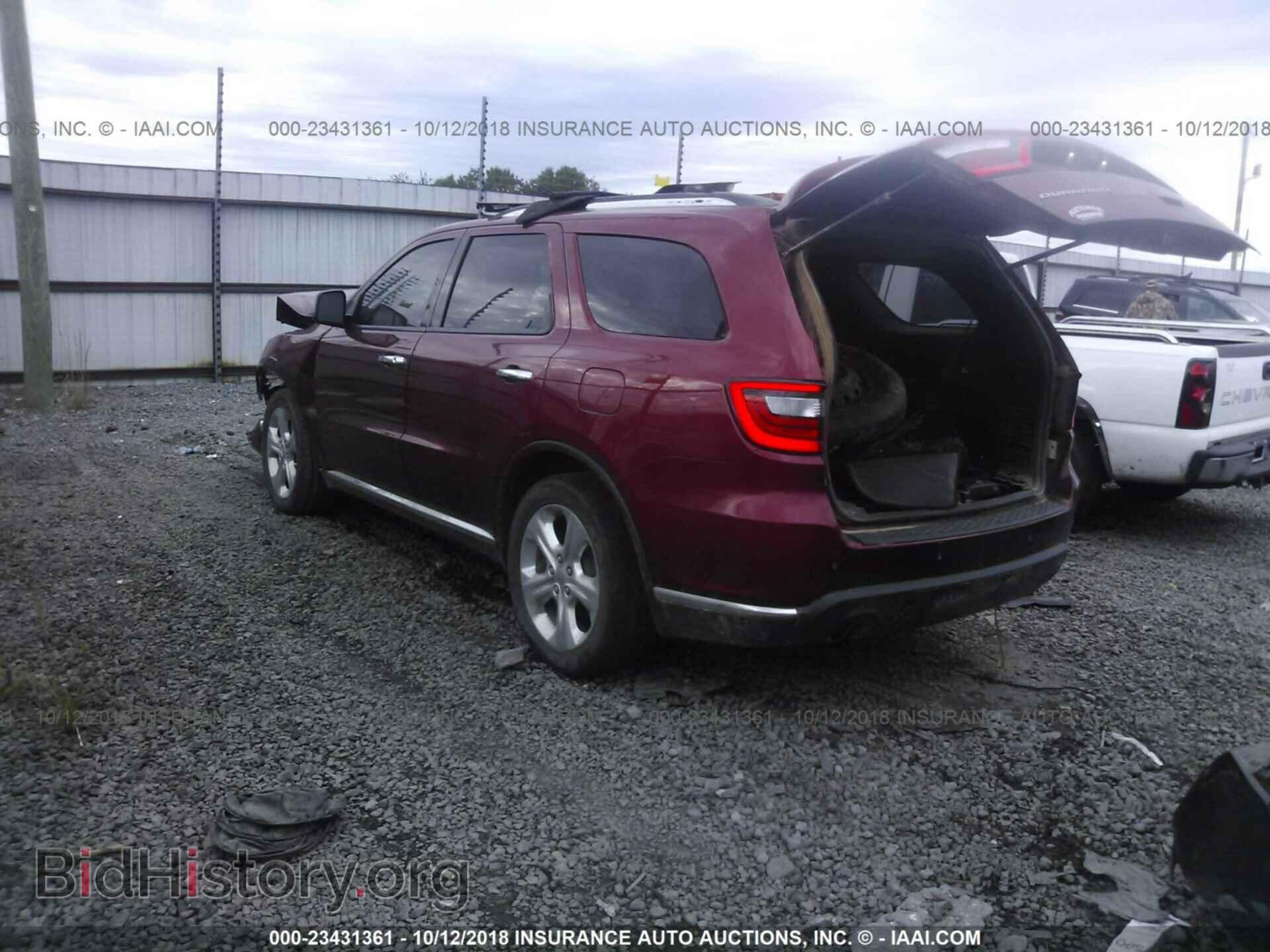 2015 Dodge Durango - VIN: 1C4RDHAG7FC709070 - Фото 3