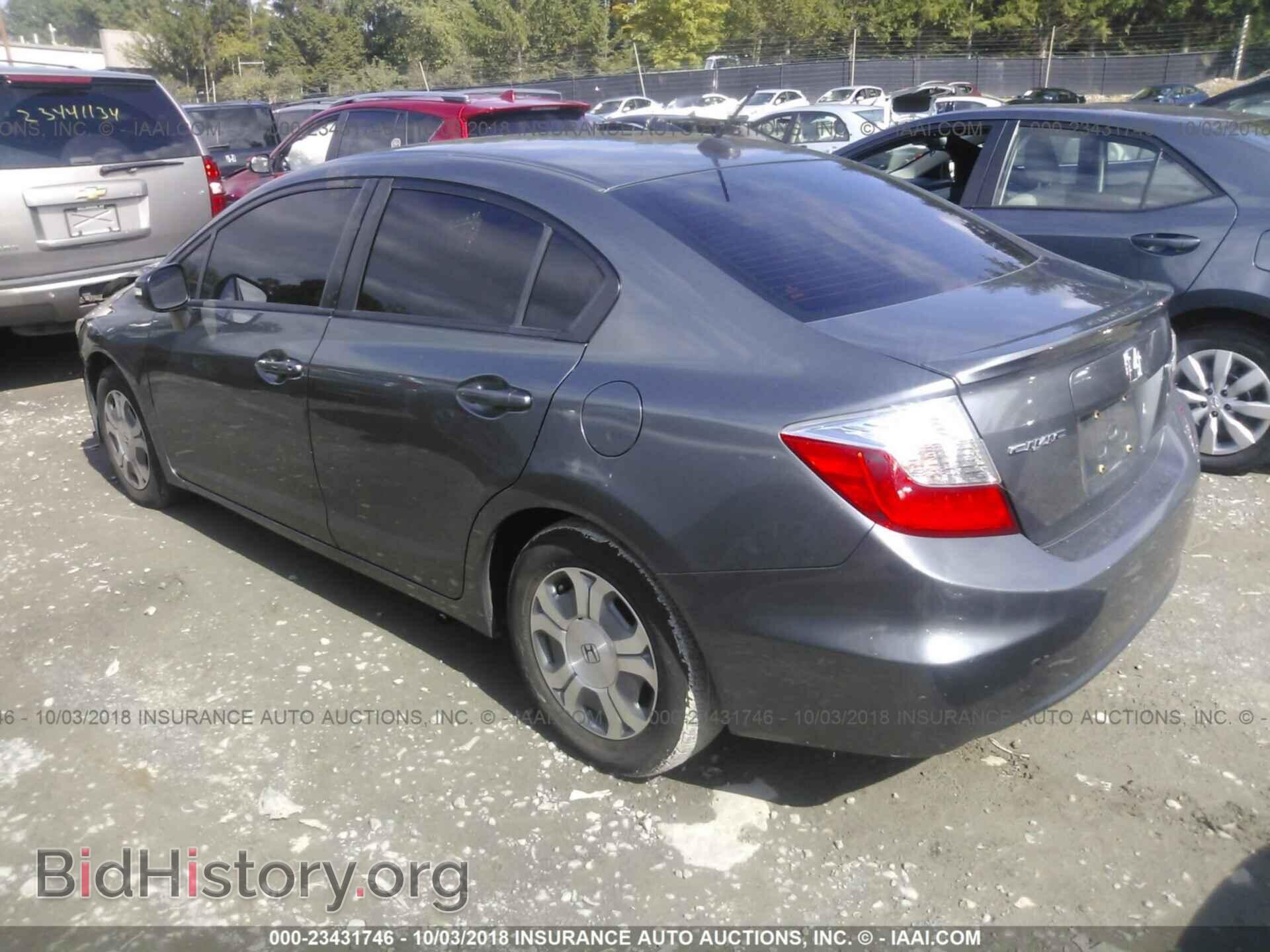 2012 Honda Civic - VIN: JHMFB4F24CS009523 - Photo 3