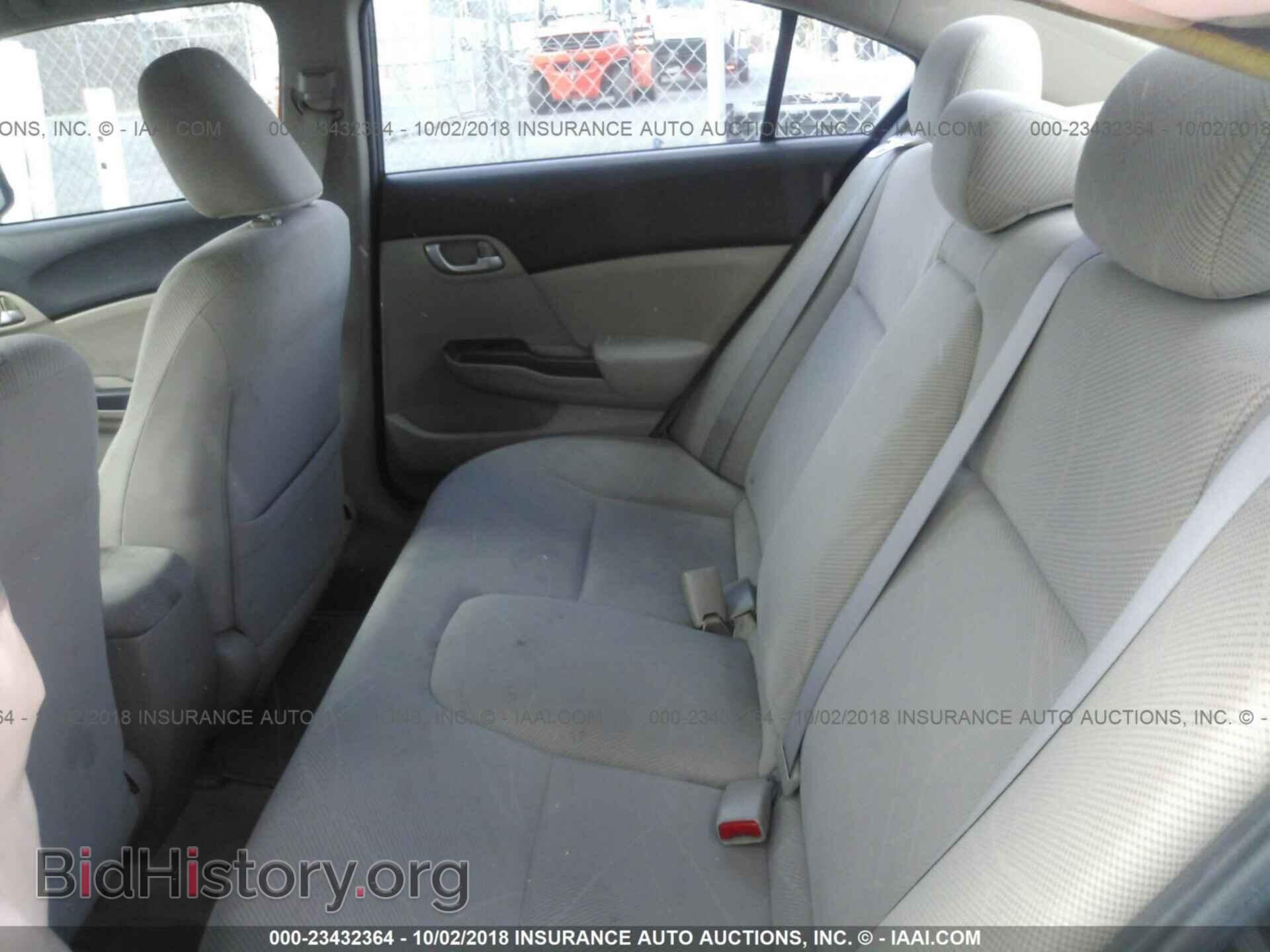 2012 Honda Civic - VIN: 2HGFB2F5XCH518234 - Фото 8