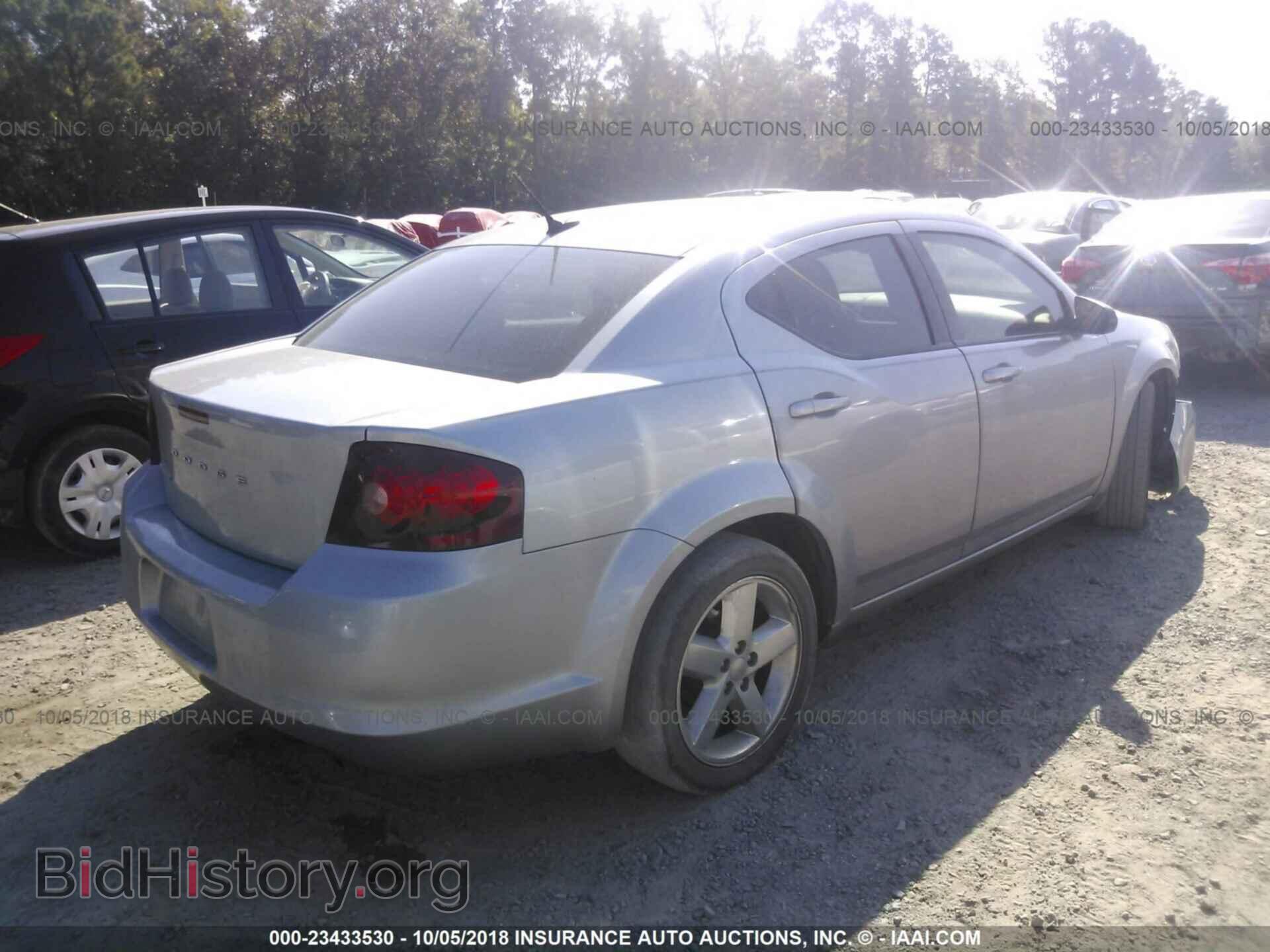 2013 Dodge Avenger - VIN: 1C3CDZAB3DN725868 - Фото 4