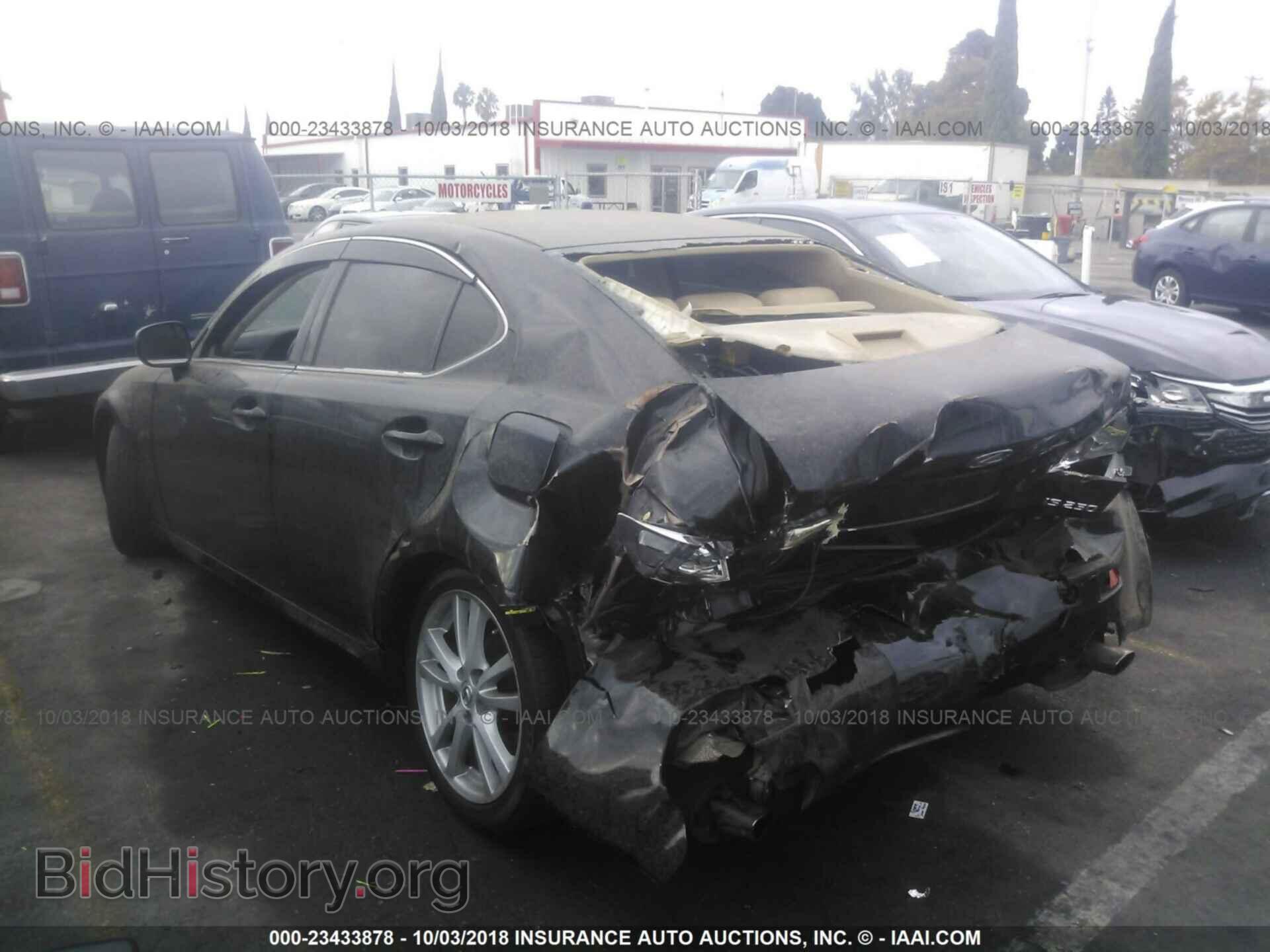 2006 LEXUS IS - VIN: JTHBK262762007305 - Фото 3