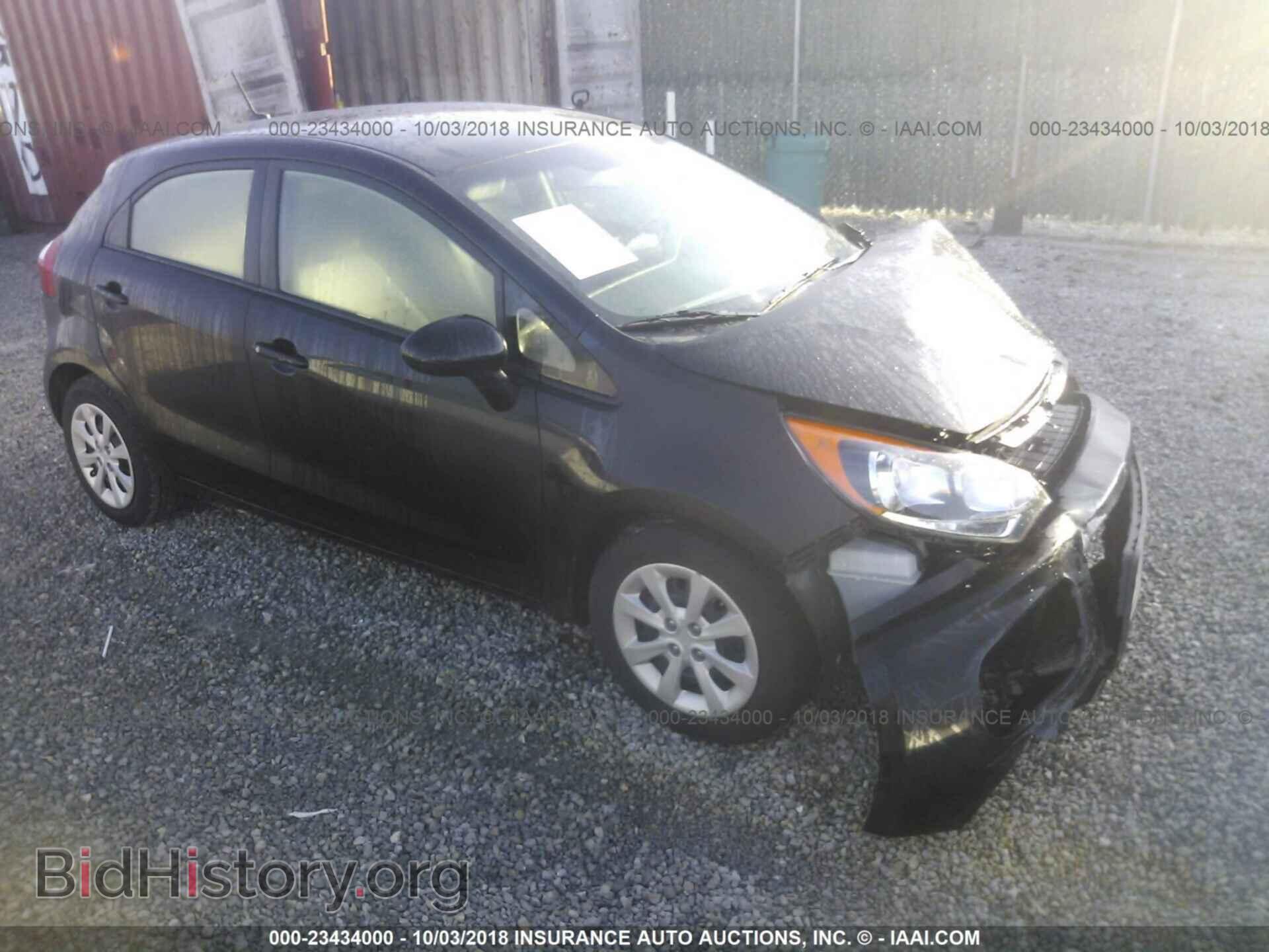 Фотография KNADM5A31F6450190 - KIA RIO 2015