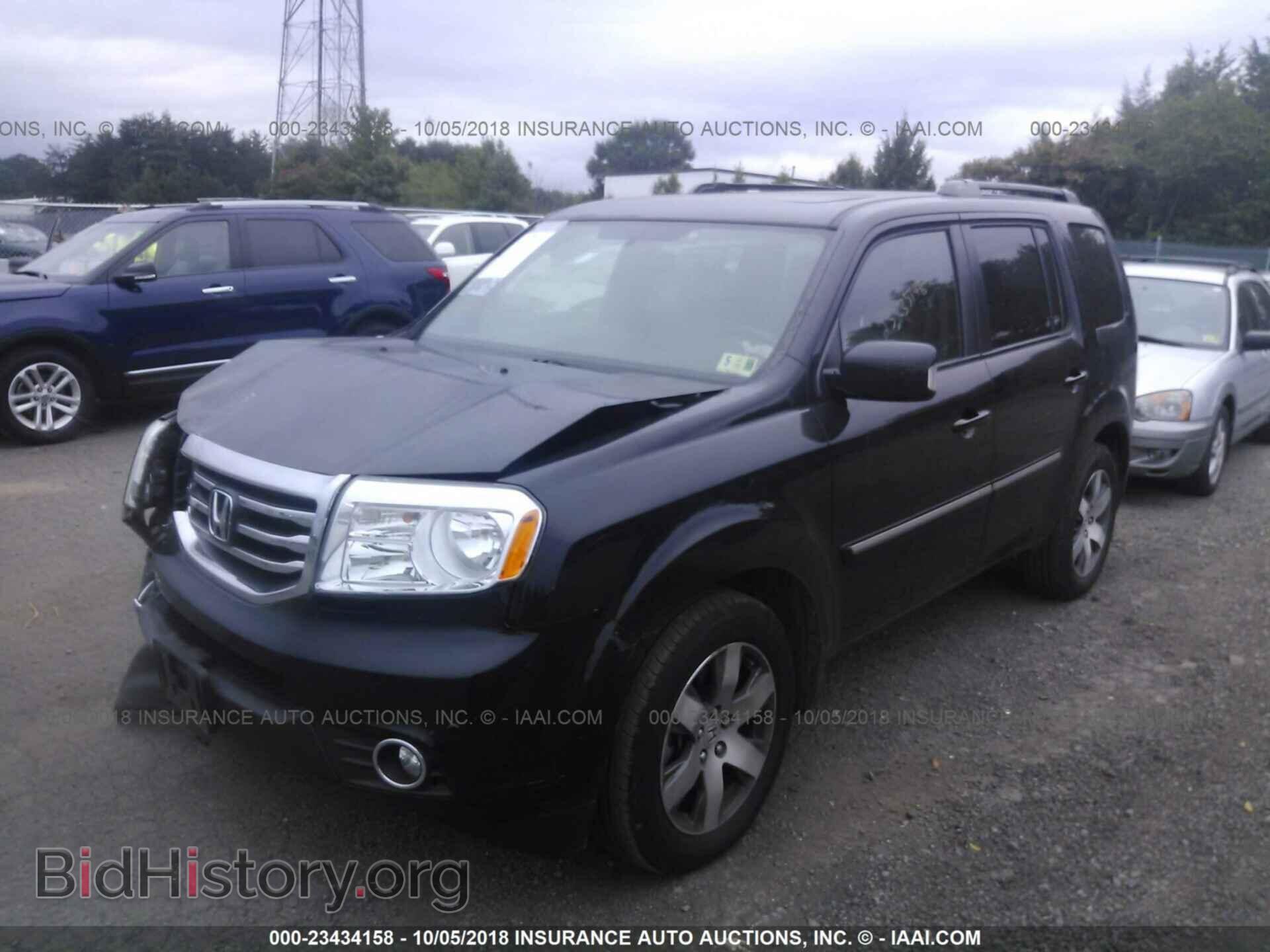 2015 Honda Pilot - VIN: 5FNYF4H94FB005062 - Фото 2