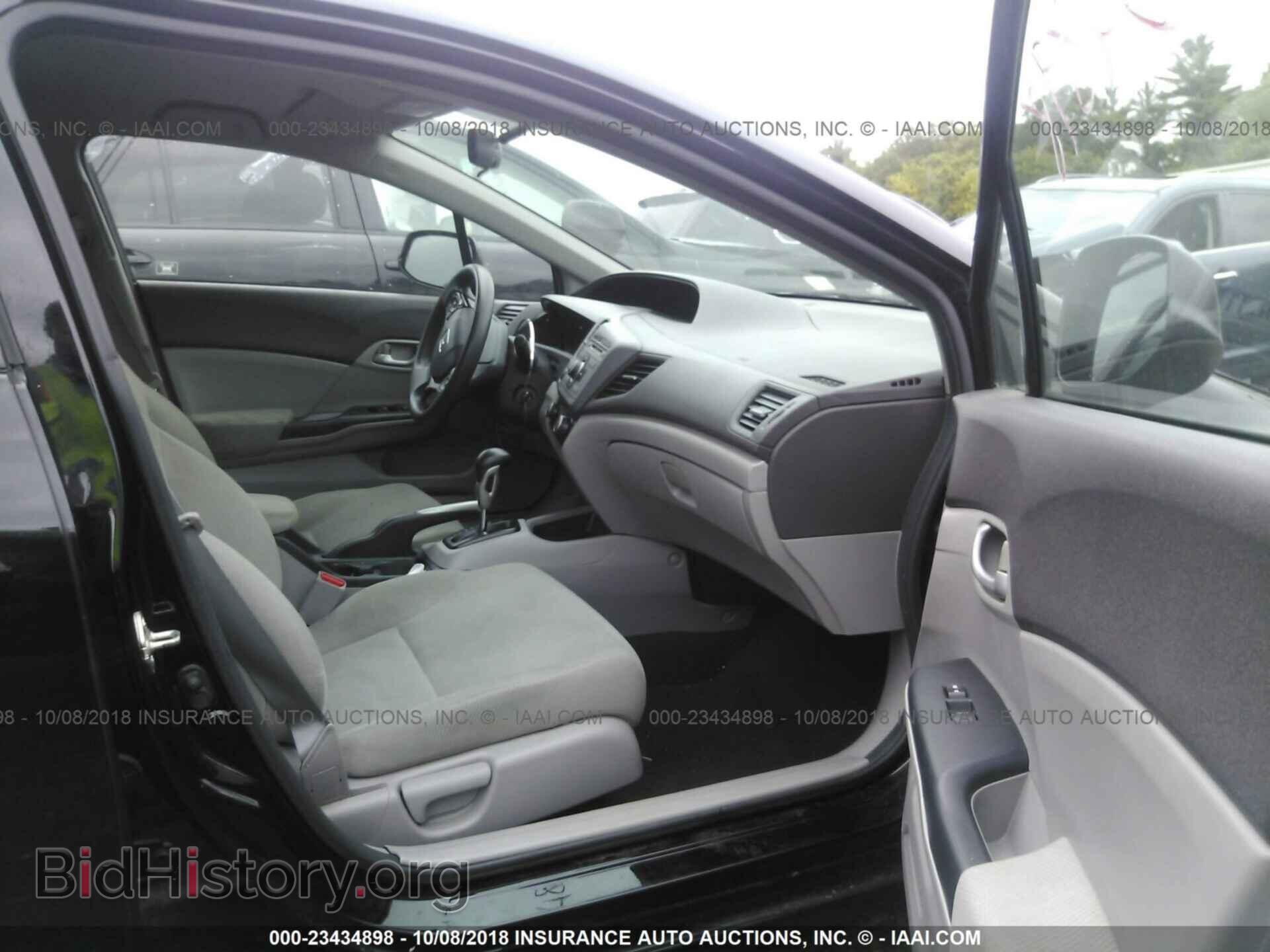 2012 HONDA CIVIC - VIN: 19XFB2F52CE323237 - Фото 5