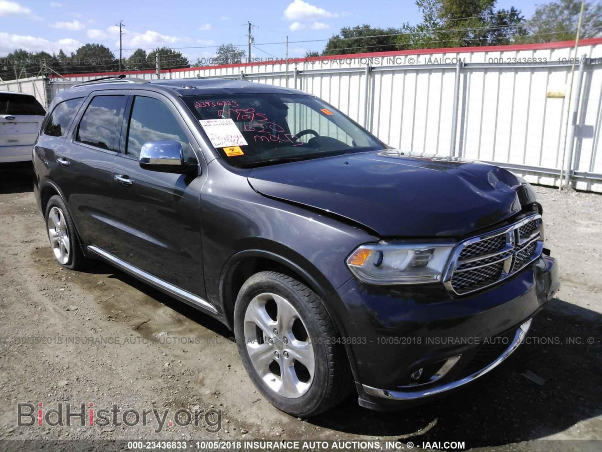 Фотография 1C4RDHAG4EC560762 - Dodge Durango 2014