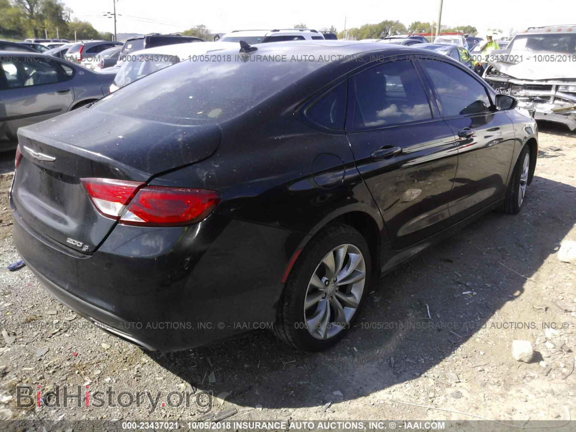 2015 Chrysler 200 - VIN: 1C3CCCBG4FN604649 - Photo 4