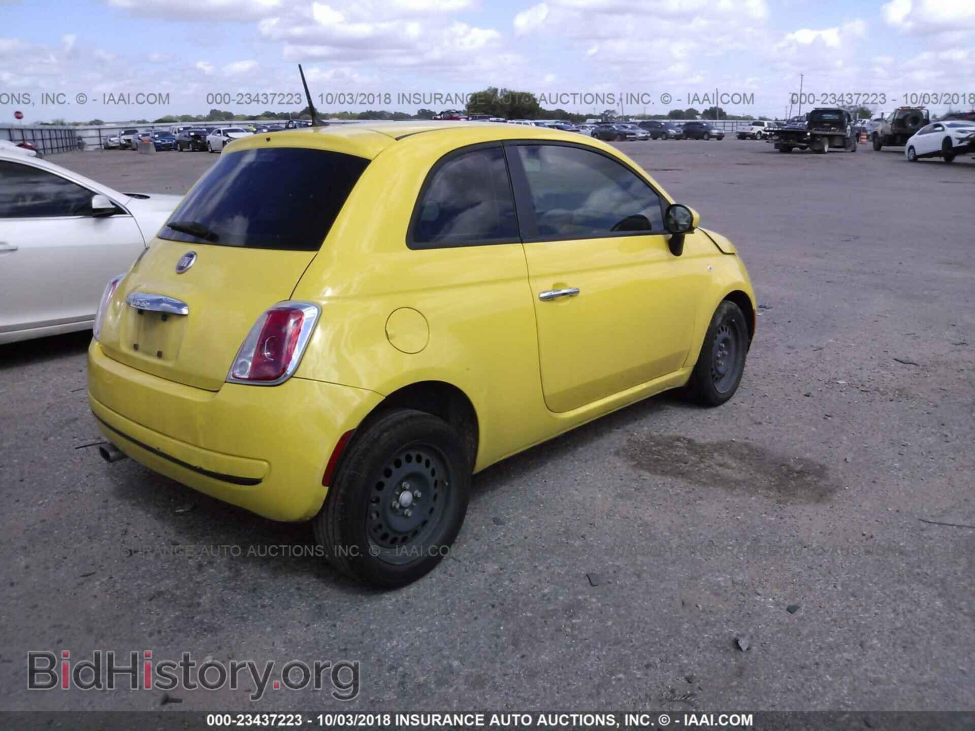 2012 Fiat 500 - VIN: 3C3CFFAR2CT370664 - Фото 4