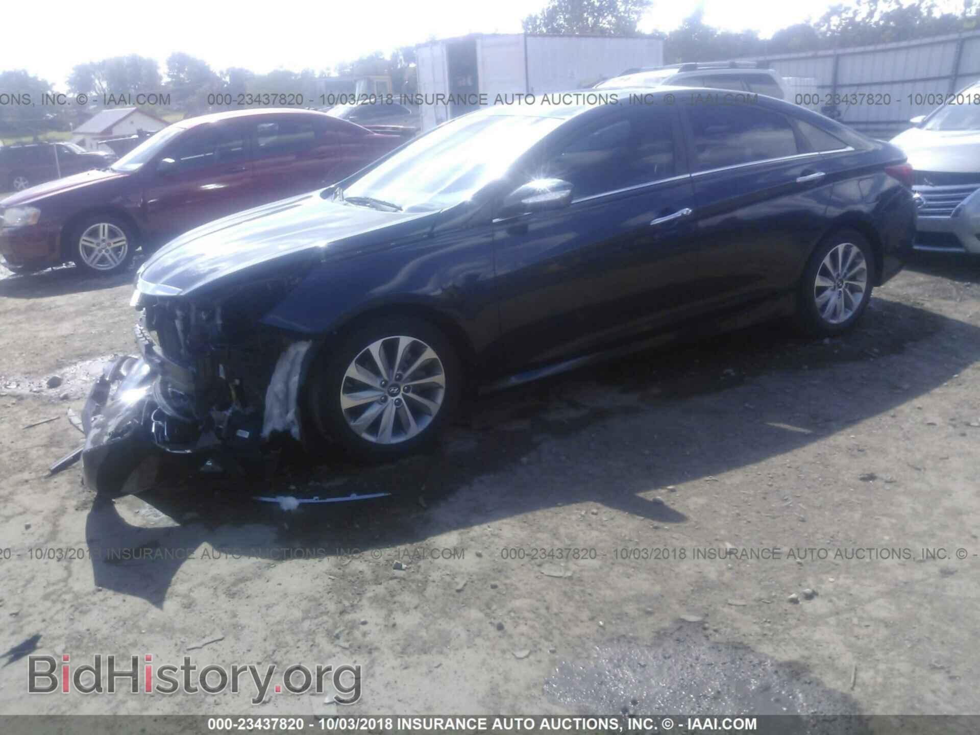 2014 HYUNDAI SONATA - VIN: 5NPEC4AB2EH932022 - Фото 2