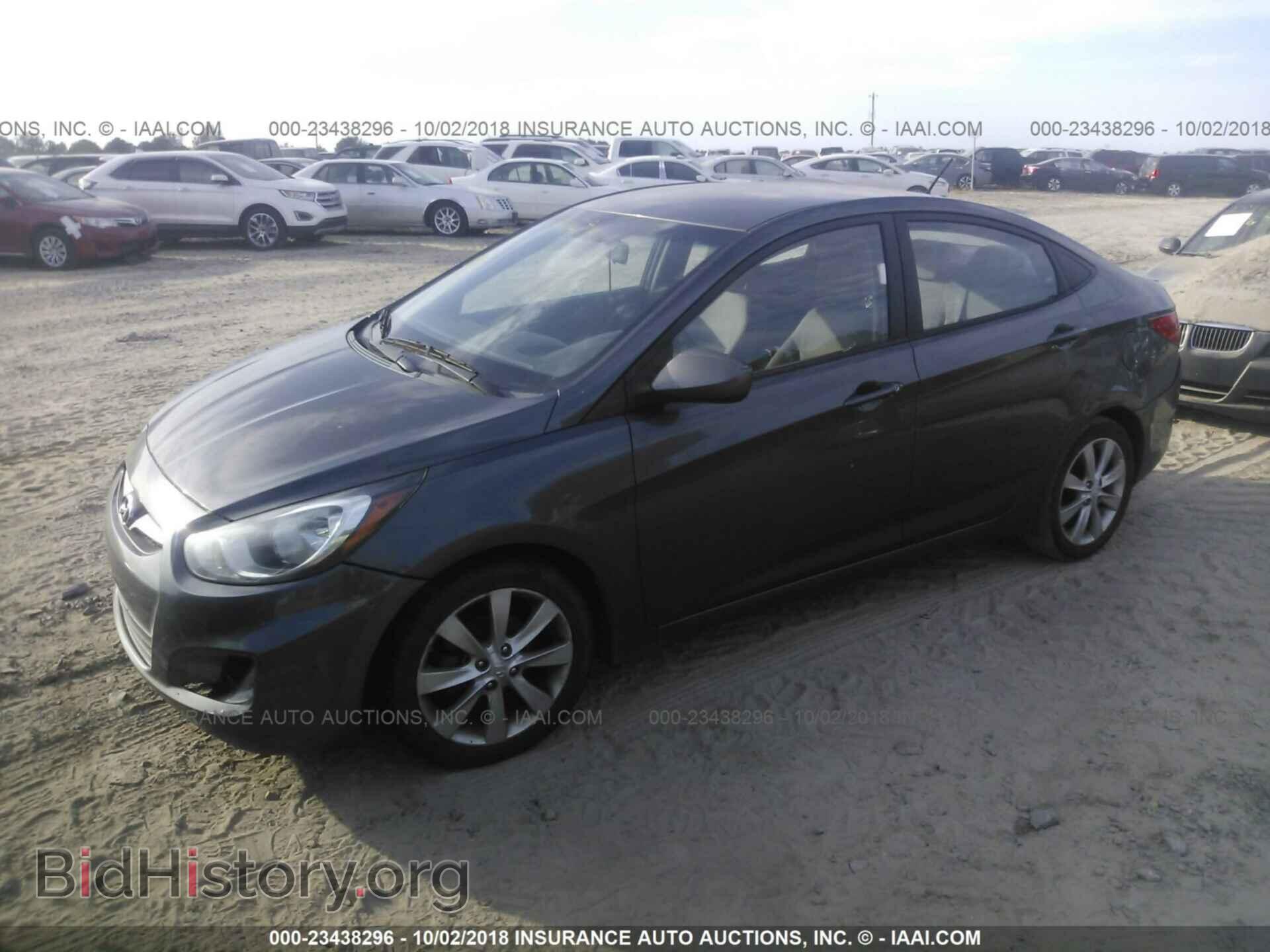 2012 HYUNDAI ACCENT - VIN: KMHCU4AE3CU042190 - Фото 2