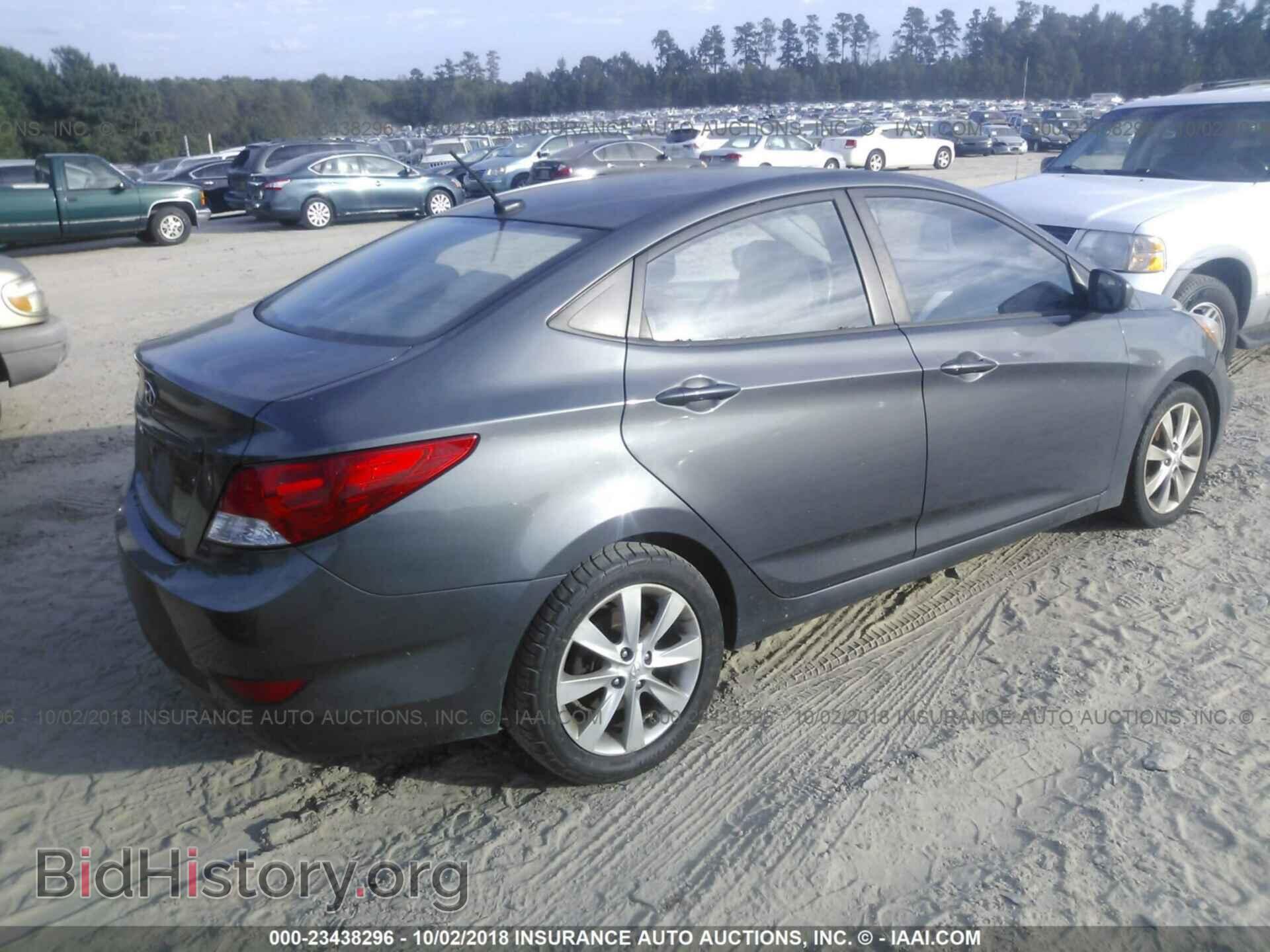 2012 HYUNDAI ACCENT - VIN: KMHCU4AE3CU042190 - Фото 4