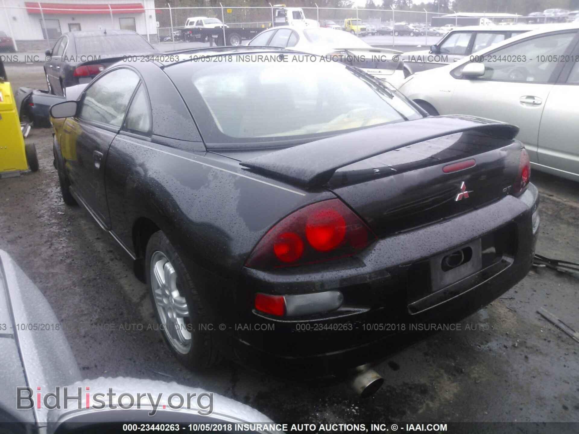 2001 MITSUBISHI ECLIPSE - VIN: 4A3AC54H01E095170 - Фото 3