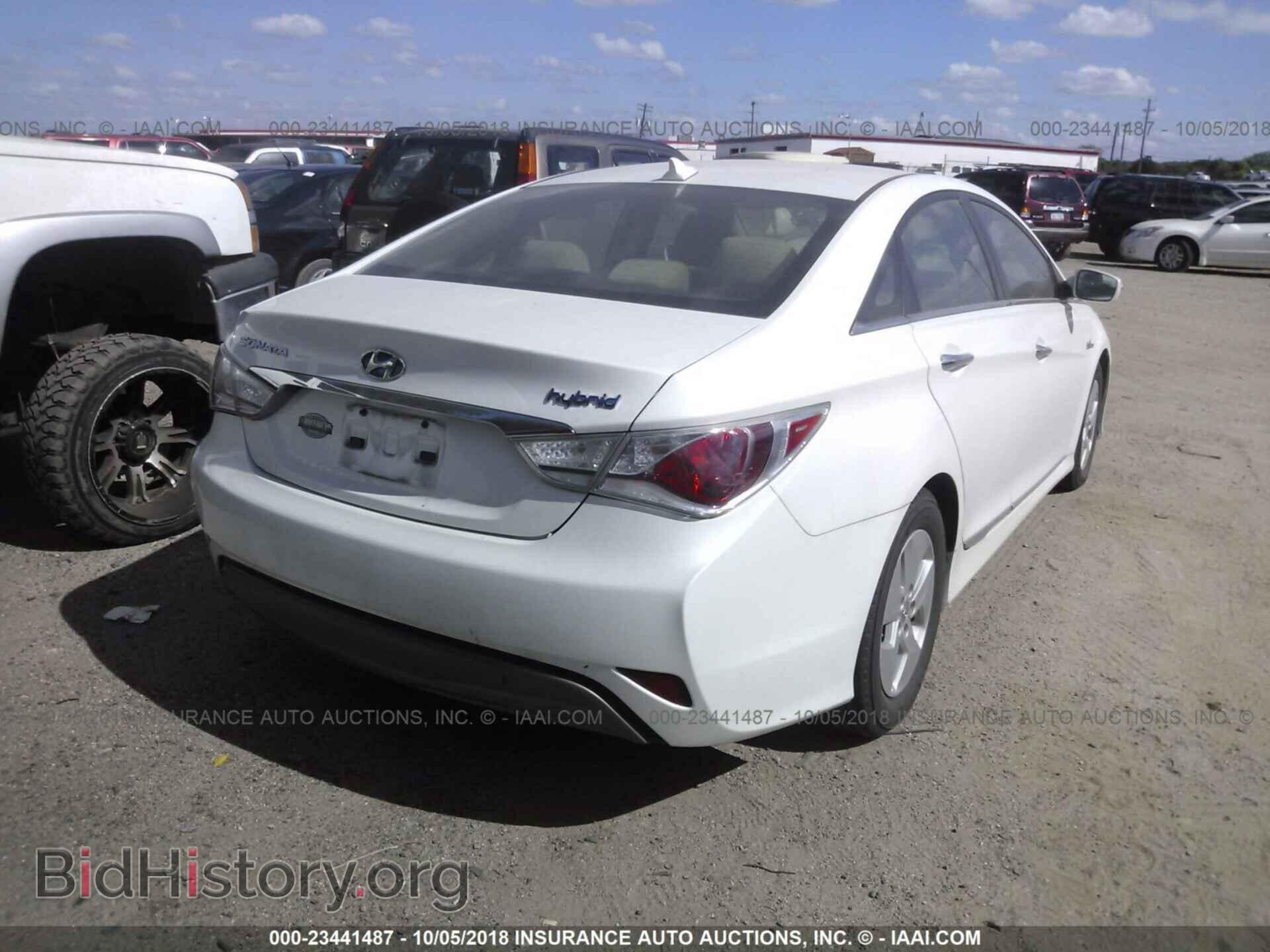 2012 Hyundai Sonata - VIN: KMHEC4A40CA033970 - Фото 4