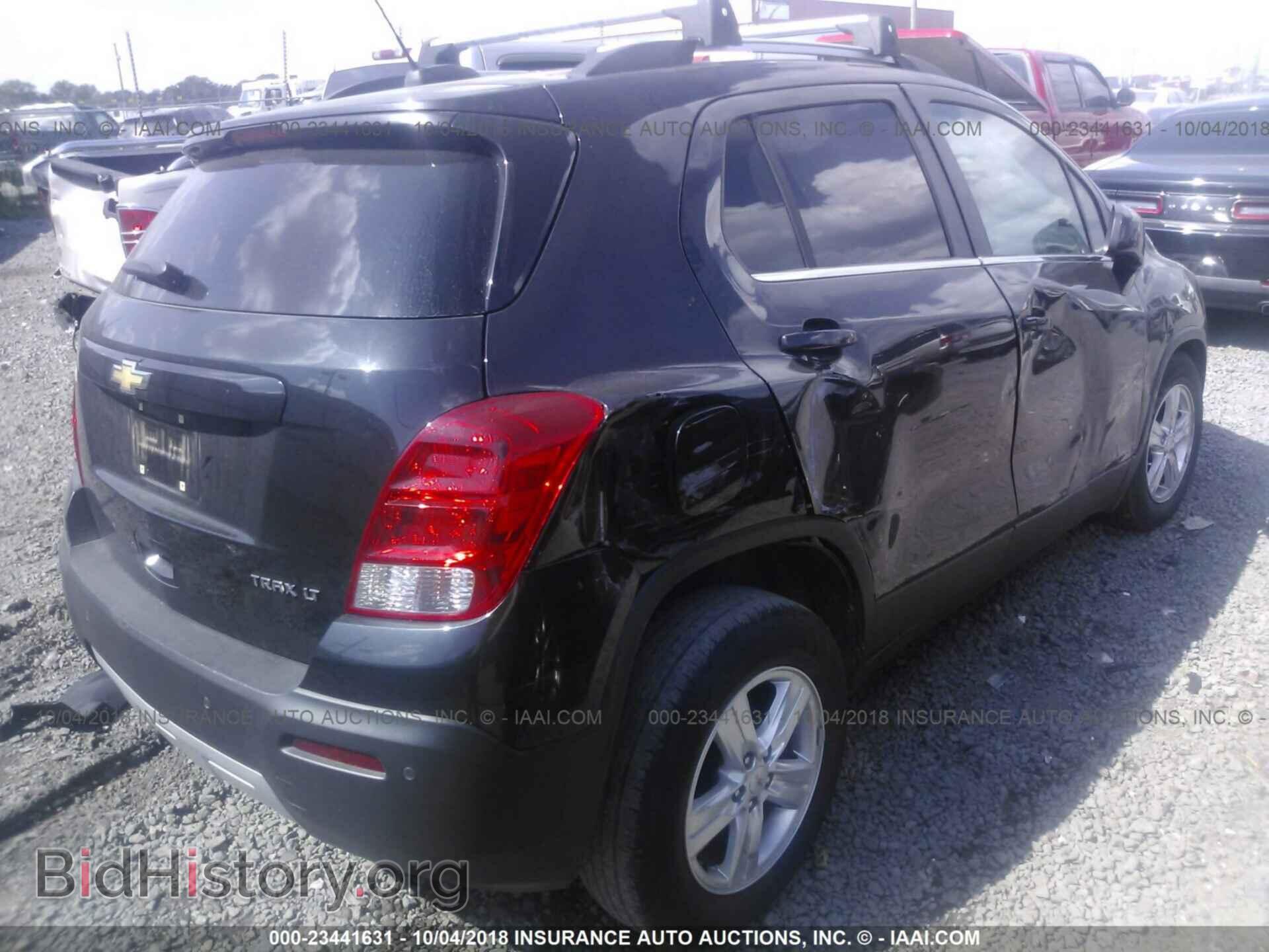 2015 CHEVROLET TRAX - VIN: KL7CJLSBXFB144675 - Фото 4