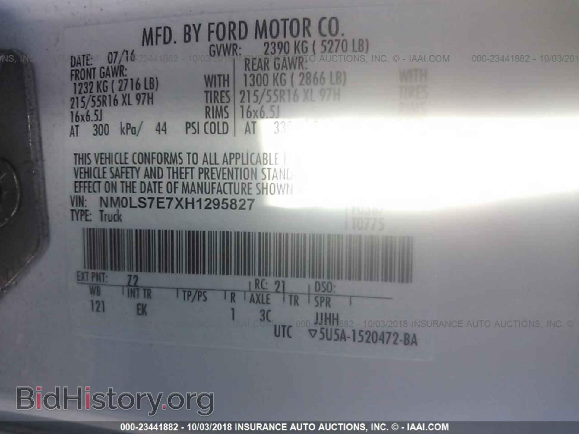 2017 Ford Transit - VIN: NM0LS7E7XH1295827 - Photo 9