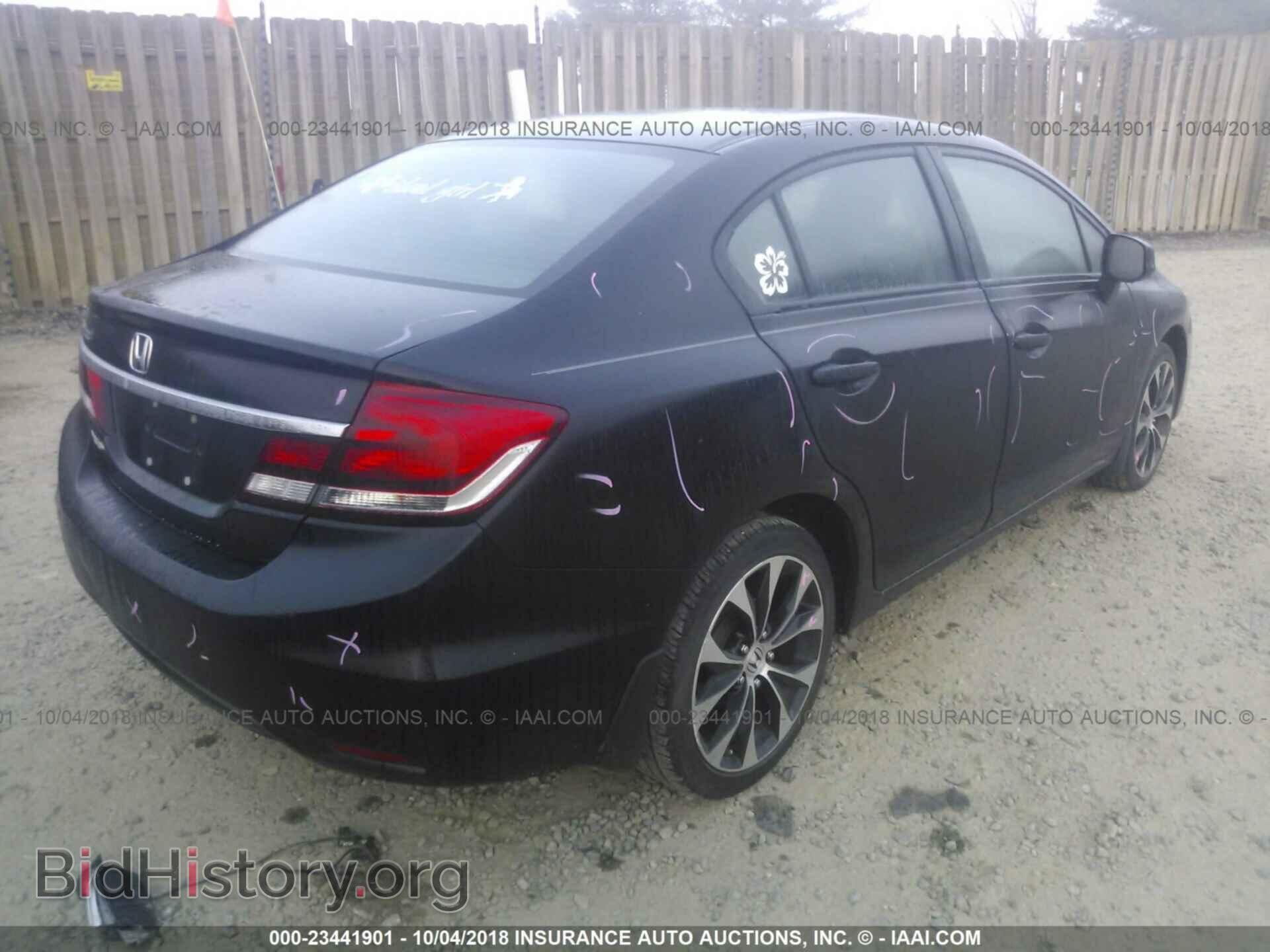 2013 HONDA CIVIC - VIN: 2HGFB2F53DH599174 - Фото 4