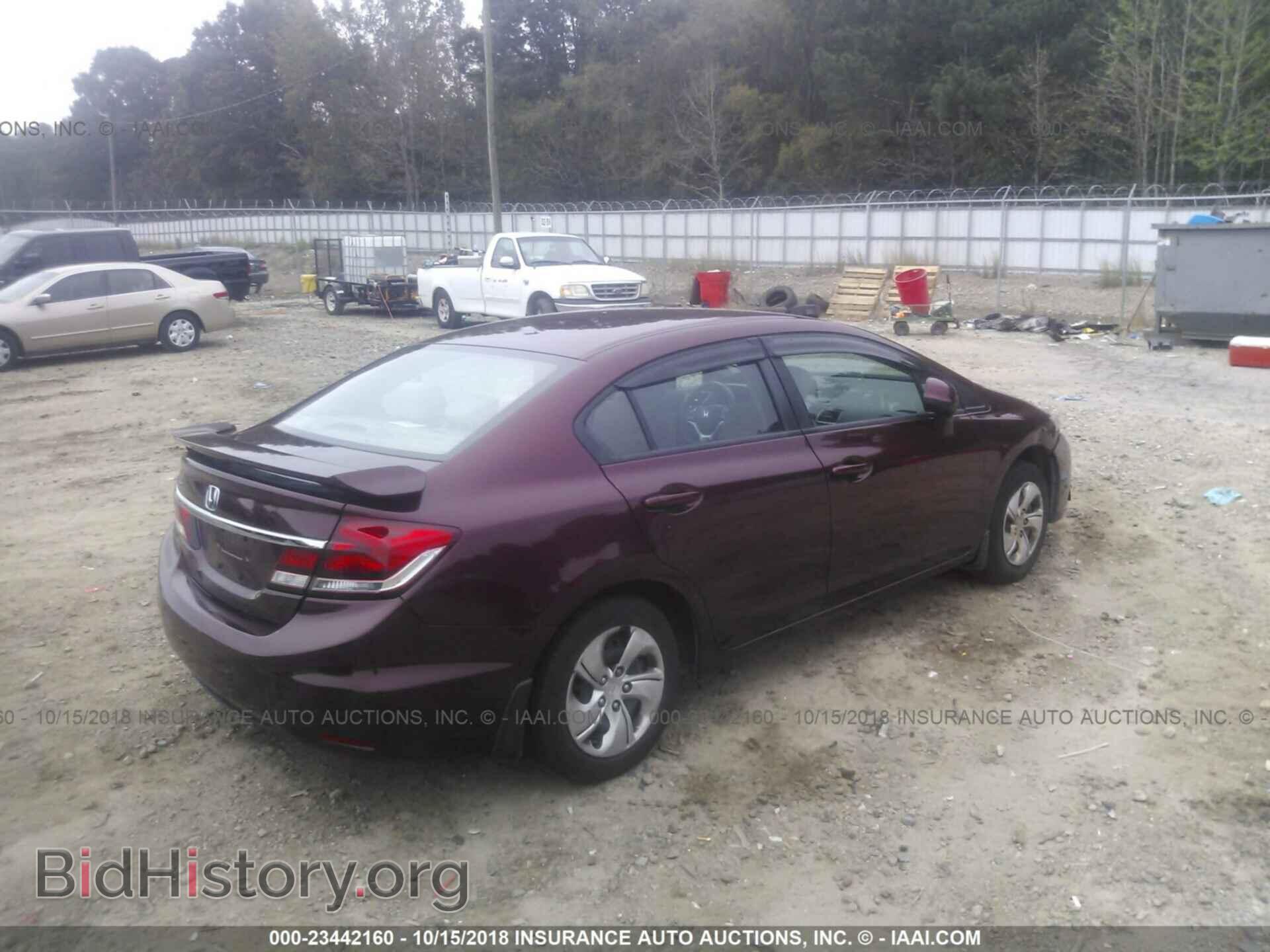 2013 Honda Civic - VIN: 19XFB2F54DE011583 - Фото 4
