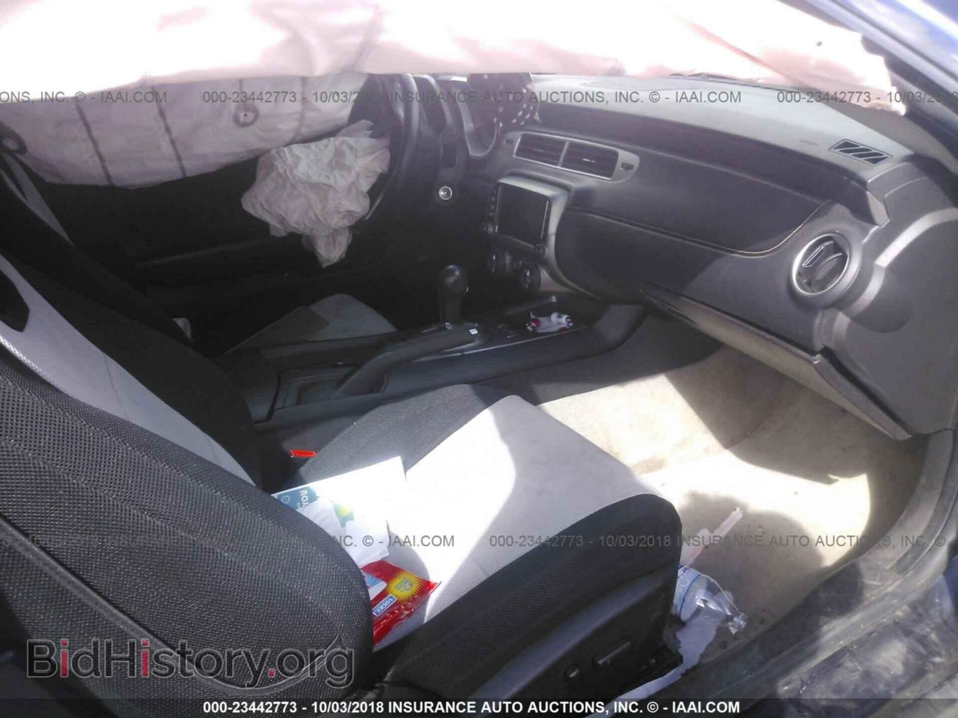 2013 CHEVROLET CAMARO - VIN: 2G1FB1E36D9163625 - Фото 5