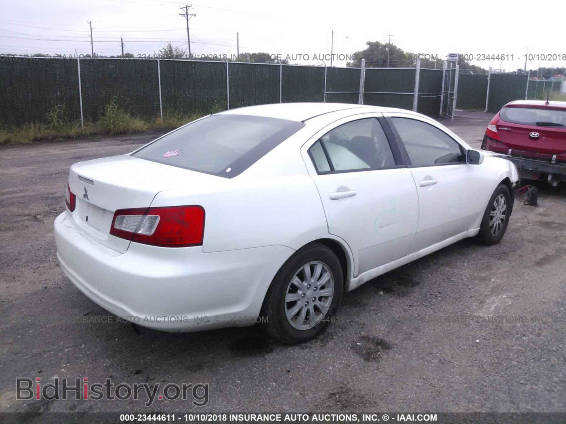 2012 MITSUBISHI GALANT - VIN: 4A32B2FF4CE018709 - Фото 4