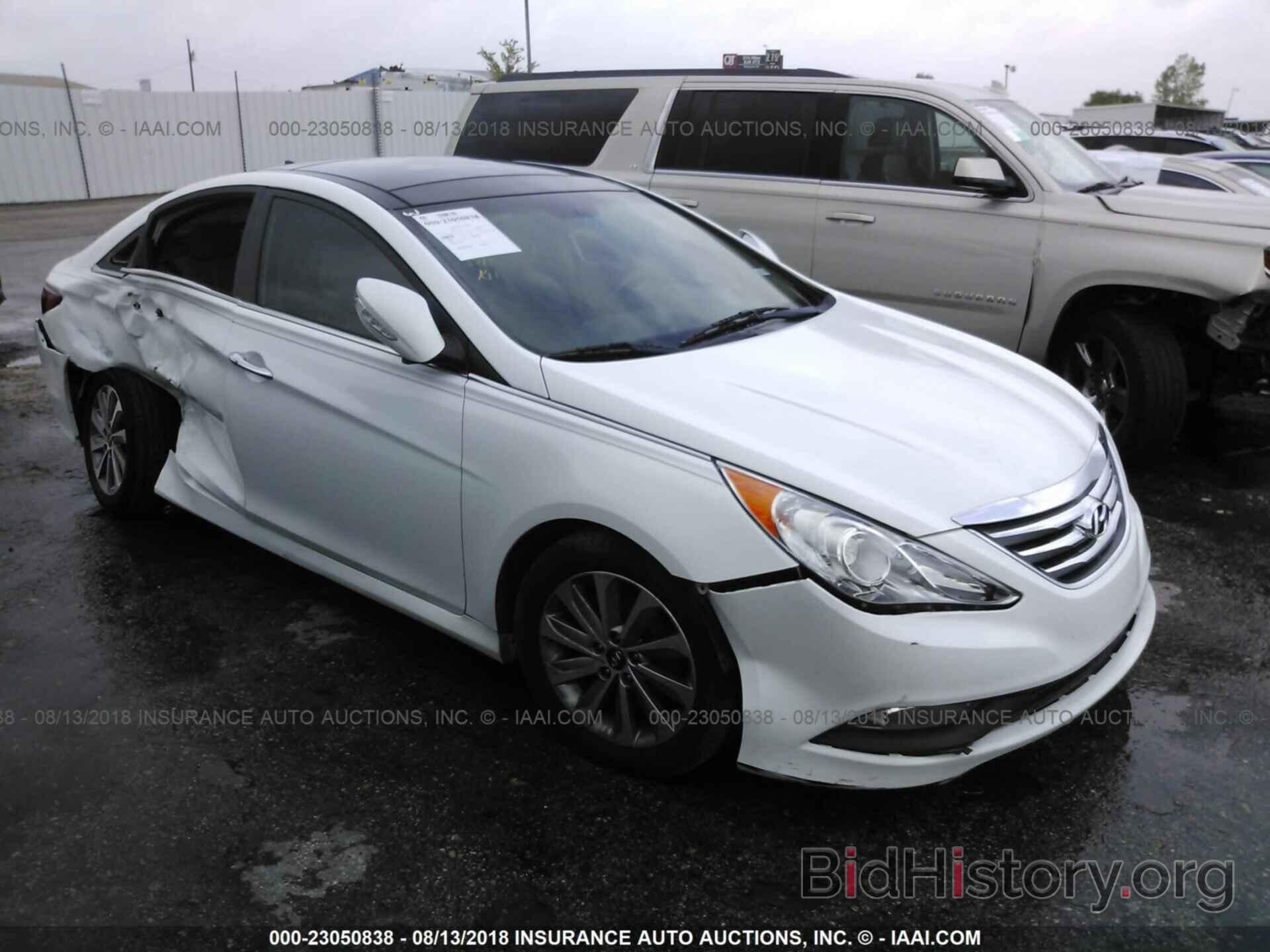 Photo 5NPEC4ACXEH838625 - HYUNDAI SONATA 2014