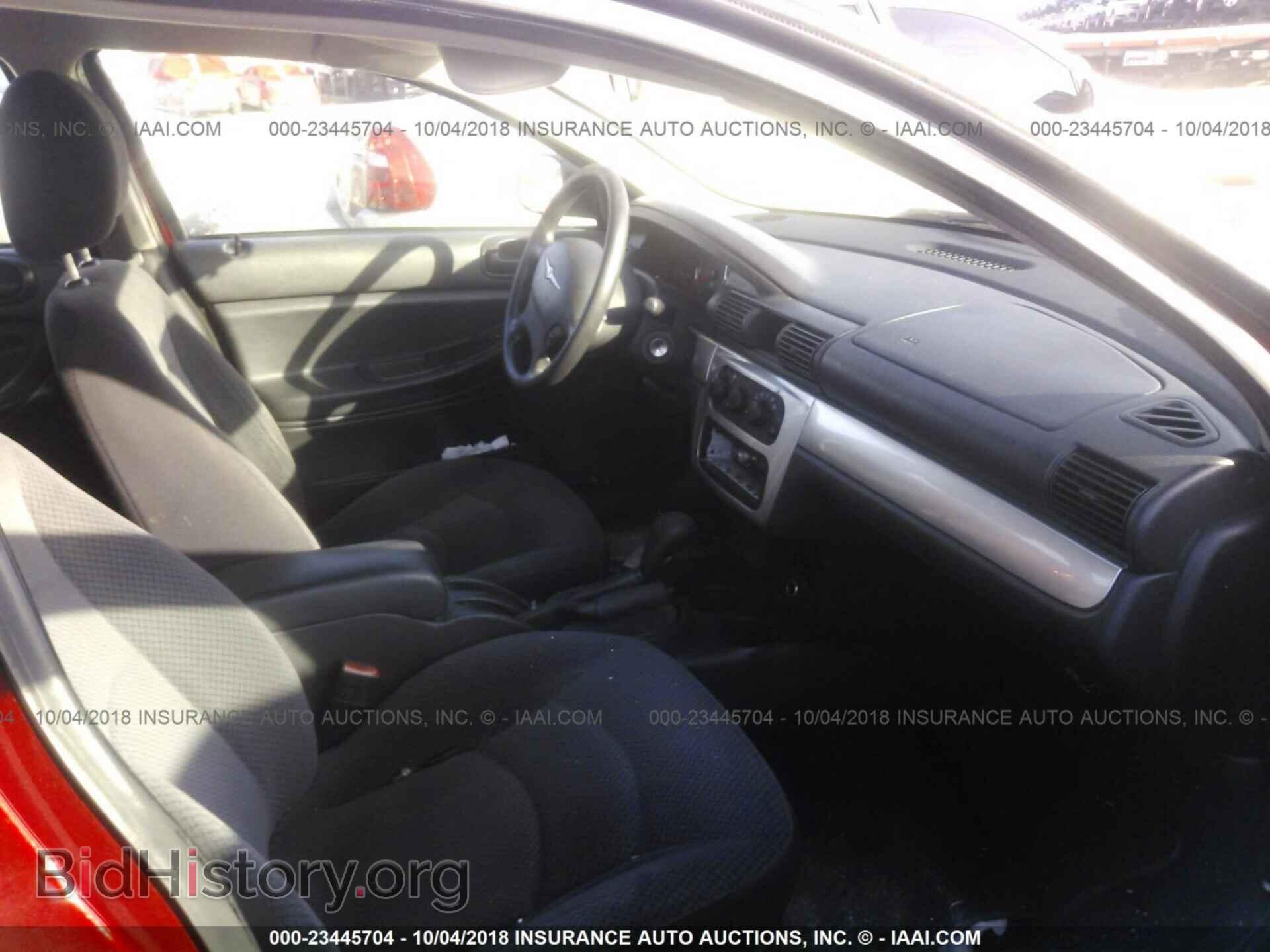 2006 CHRYSLER SEBRING - VIN: 1C3EL56R56N157653 - Фото 5