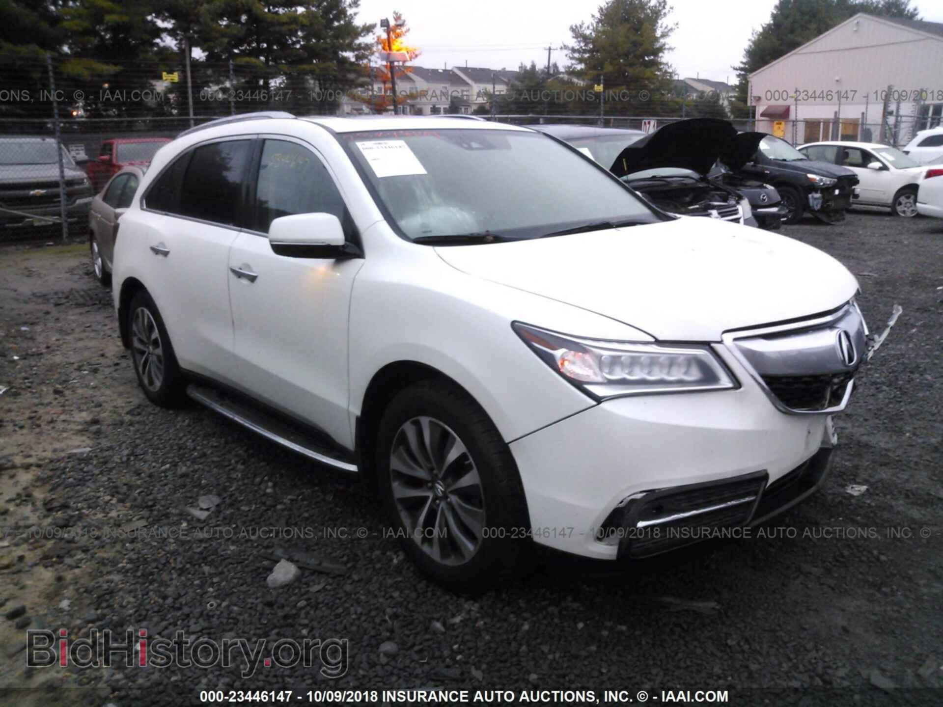 Photo 5FRYD4H49GB024653 - ACURA MDX 2016
