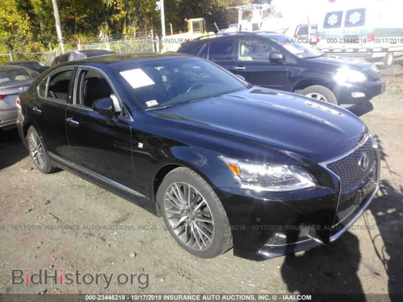 2013 Lexus LS (VIN JTHCL5EF2D5017159) — photo 1 of 10, IAAI, damage: fresh water
