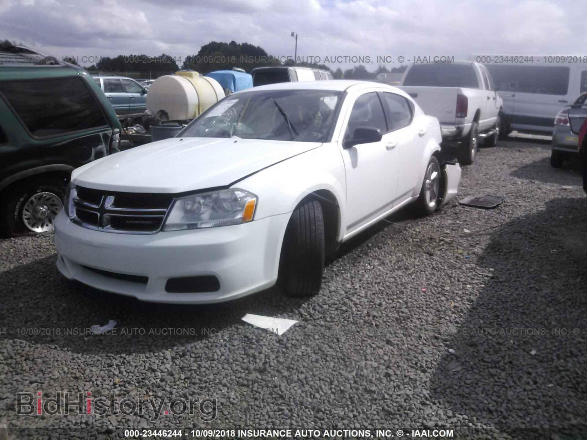 2013 Dodge Avenger - VIN: 1C3CDZAB0DN518841 - Фото 2