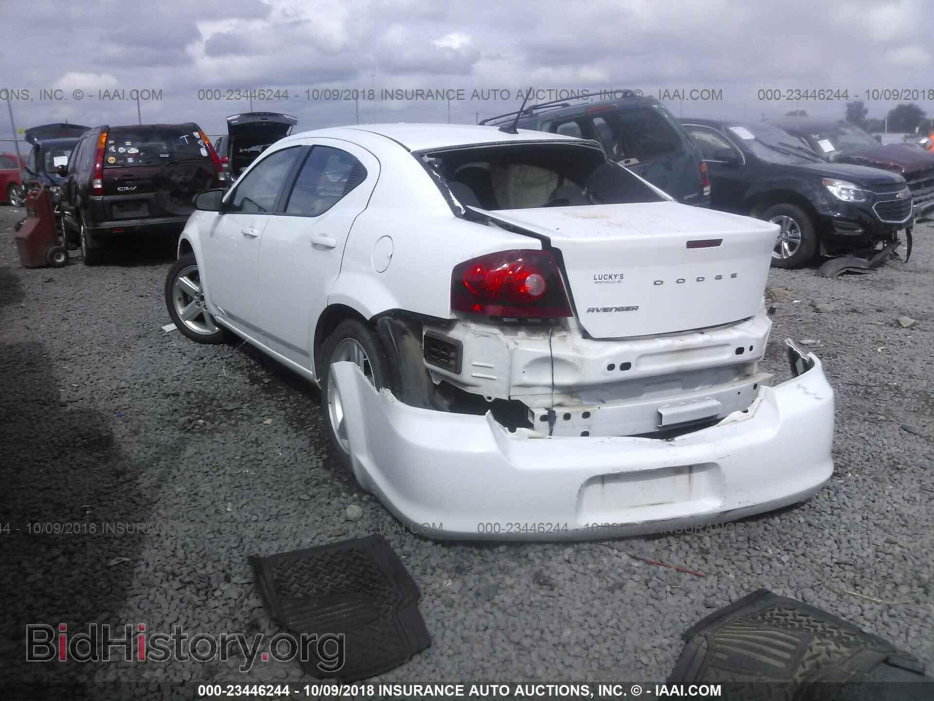 2013 Dodge Avenger - VIN: 1C3CDZAB0DN518841 - Фото 3