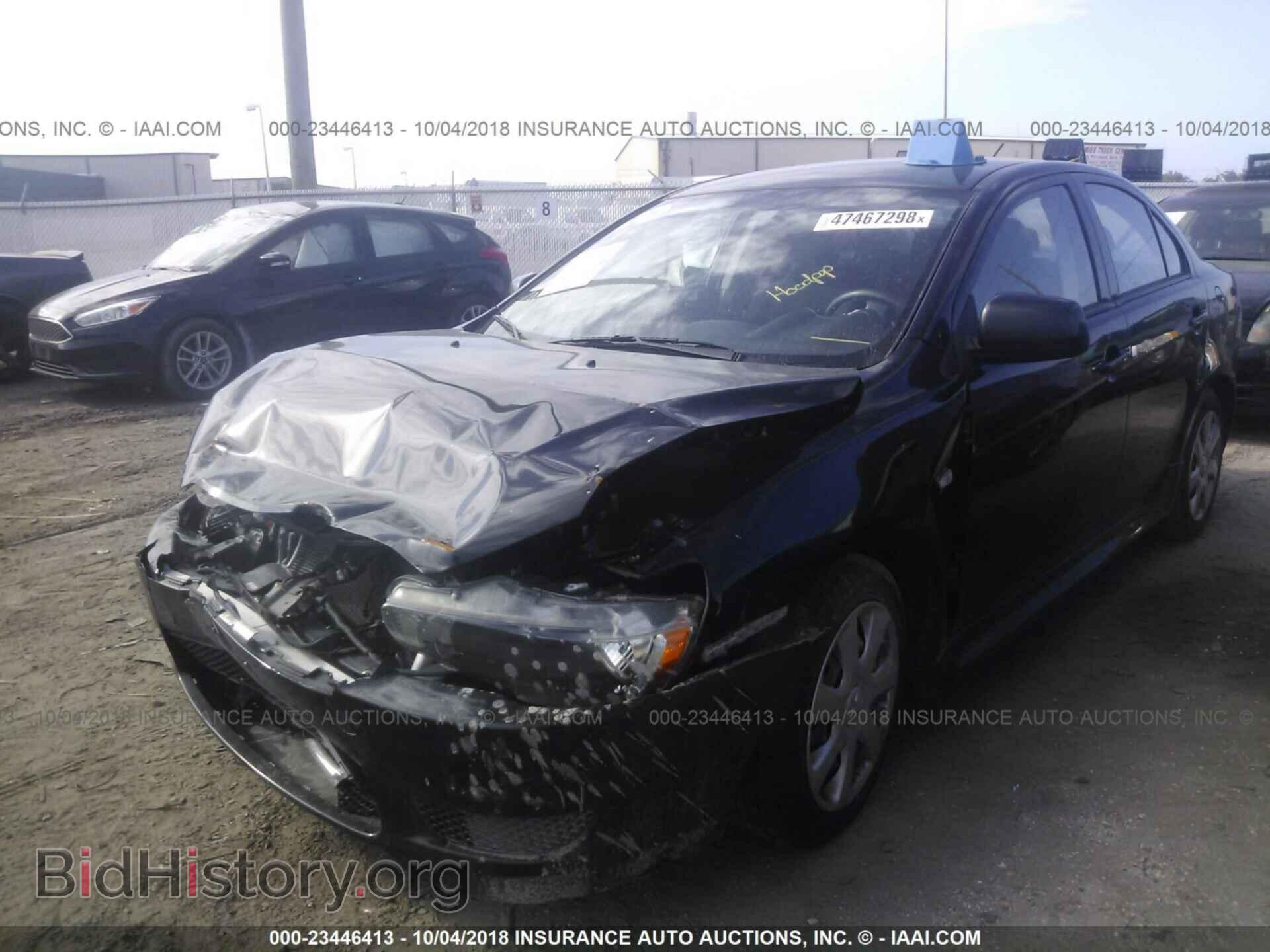 2014 Mitsubishi Lancer - VIN: JA32U2FU9EU019695 - Фото 2