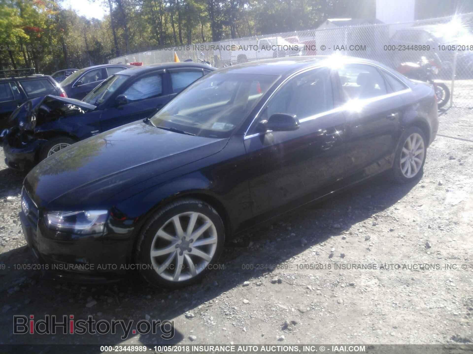 2013 Audi A4 - VIN: WAUFFAFL7DN018470 - Photo 2