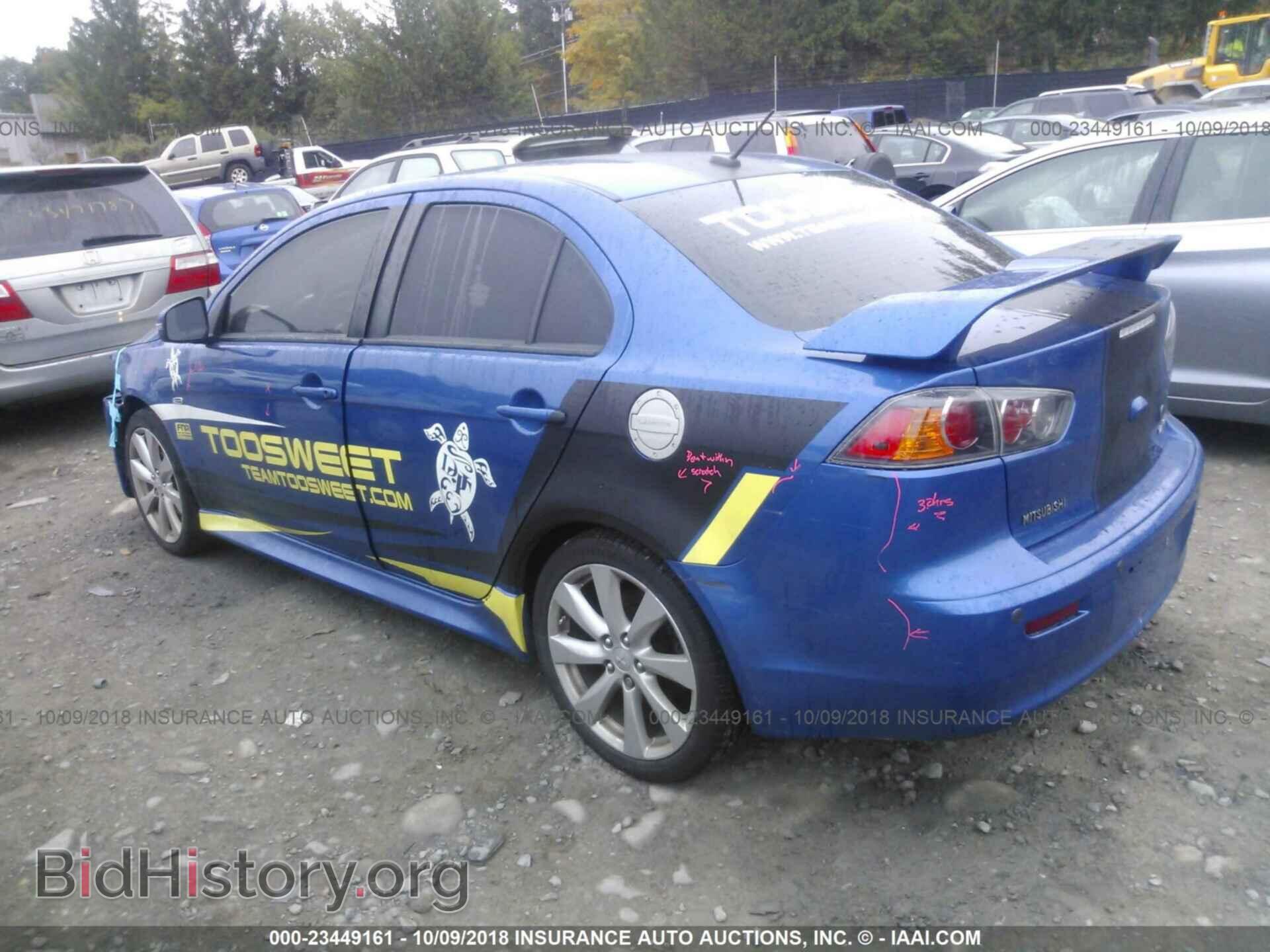 2015 Mitsubishi Lancer - VIN: JA32U8FW5FU021806 - Фото 3