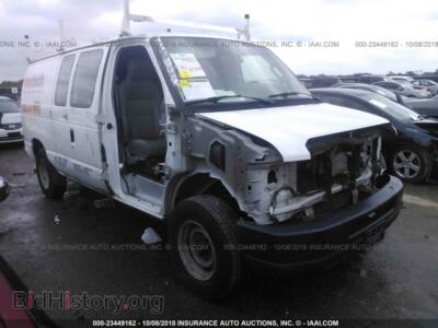 2014 Ford ECONOLINE, белый — VIN 1FTNE2EW1EDA90565, IAAI