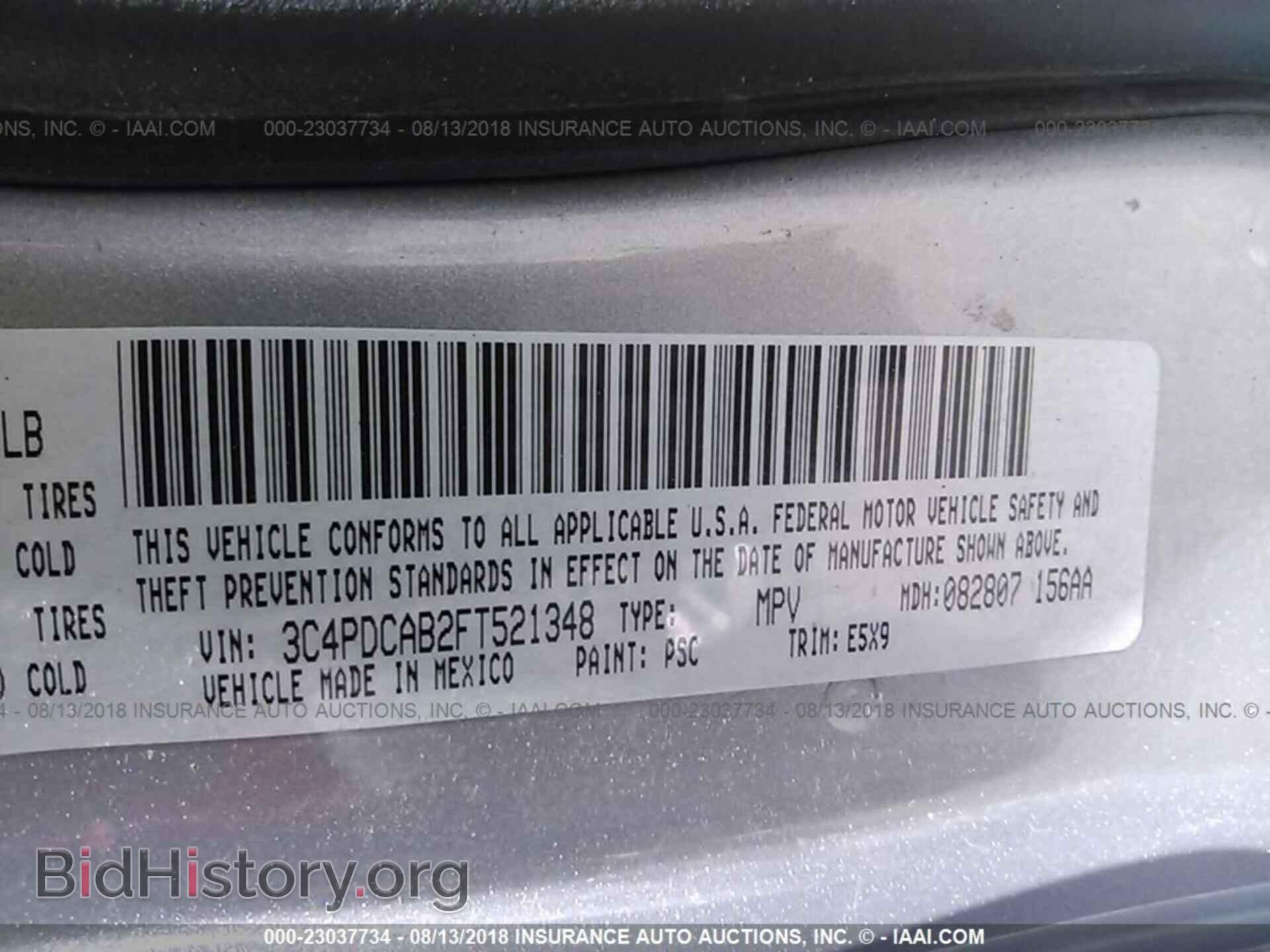 2015 DODGE JOURNEY - VIN: 3C4PDCAB2FT521348 - Photo 9