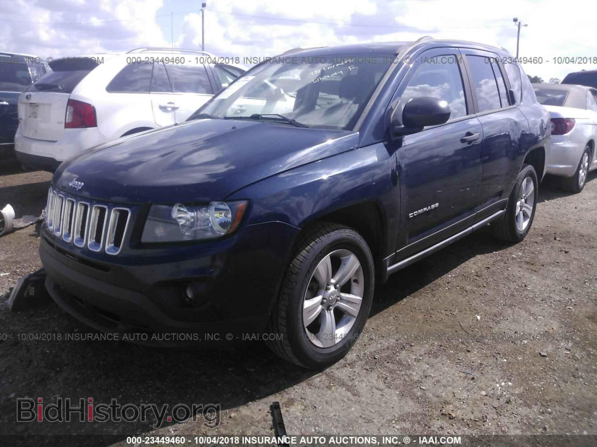 2014 JEEP COMPASS - VIN: 1C4NJCBB5ED856669 - Фото 2