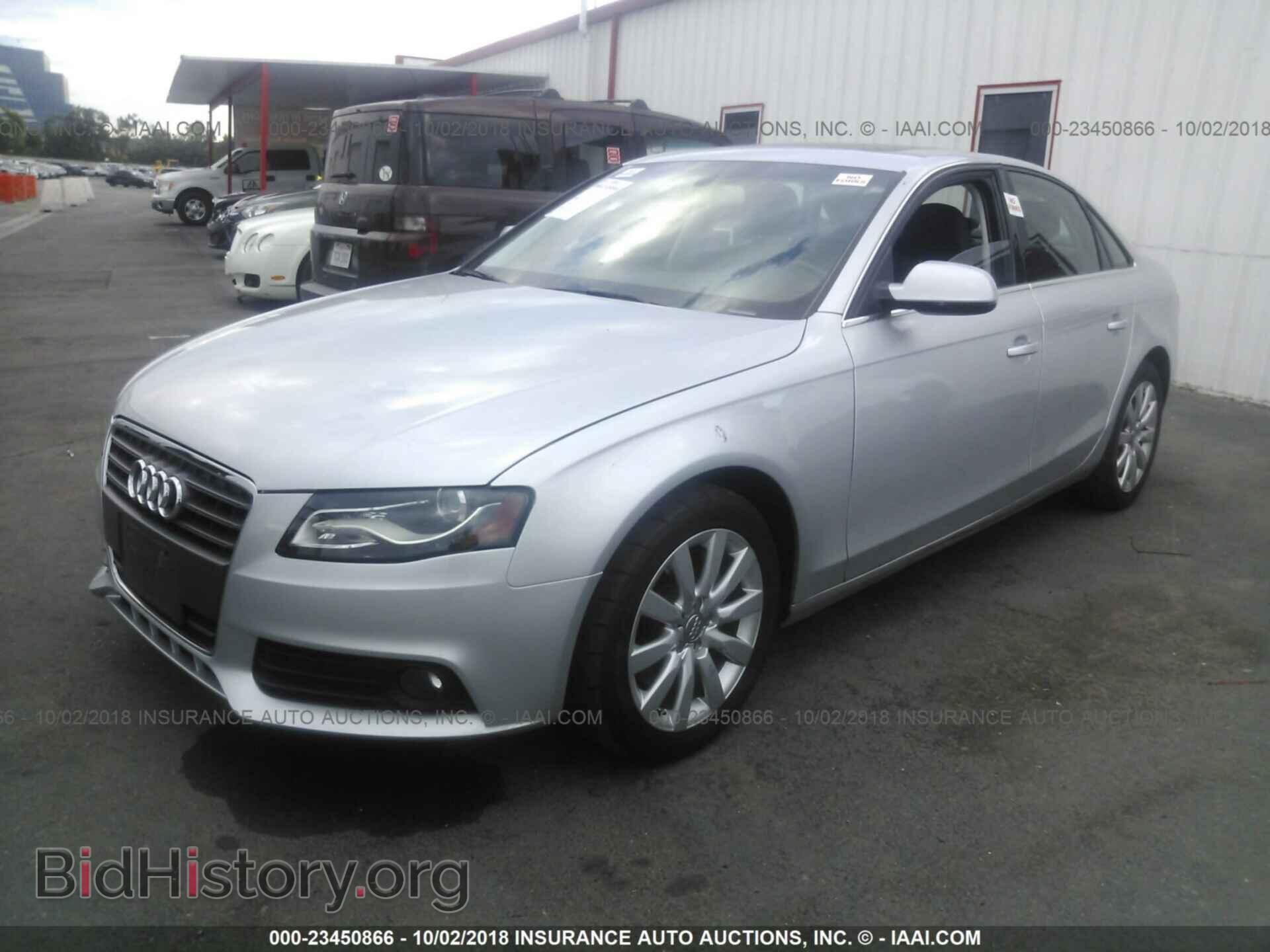 2012 Audi A4 - VIN: WAUAFAFL6CN011499 - Photo 2