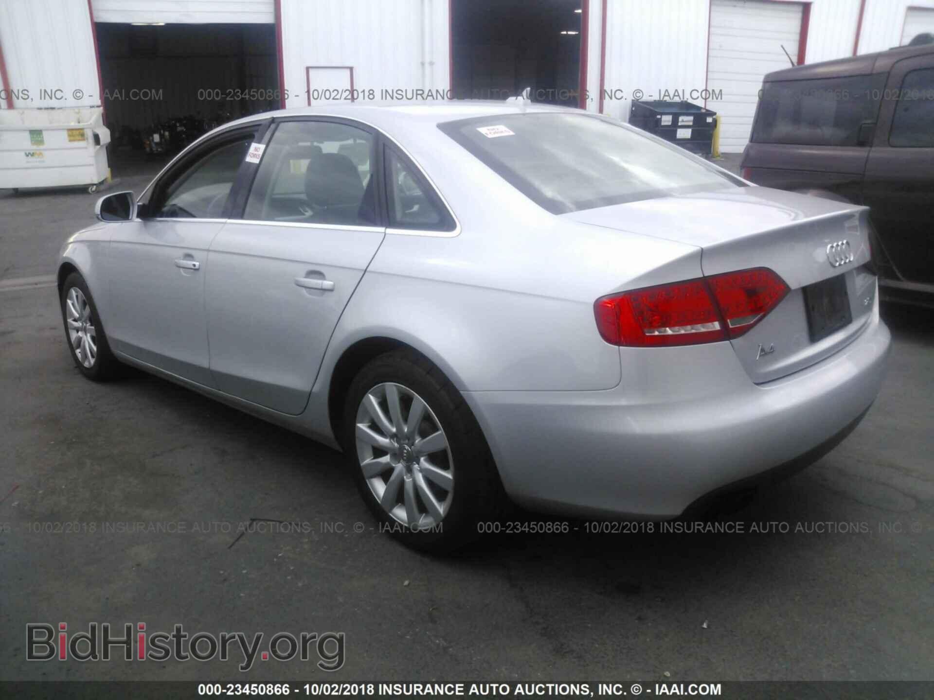2012 Audi A4 - VIN: WAUAFAFL6CN011499 - Photo 3