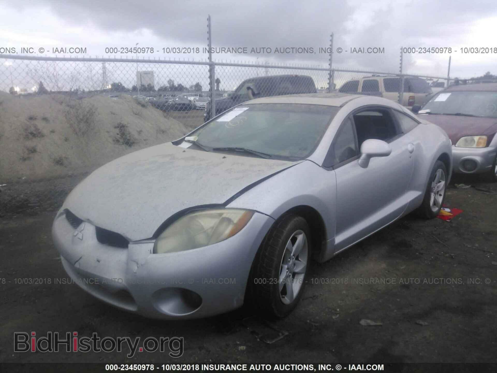 2006 MITSUBISHI ECLIPSE - VIN: 4A3AK24F66E045803 - Фото 2