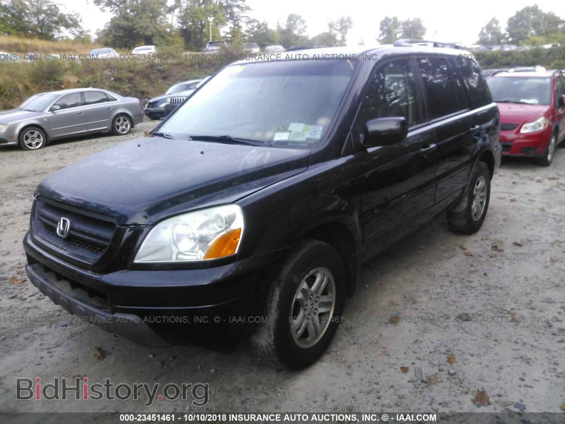 2005 HONDA PILOT - VIN: 2HKYF18735H554569 - Фото 2