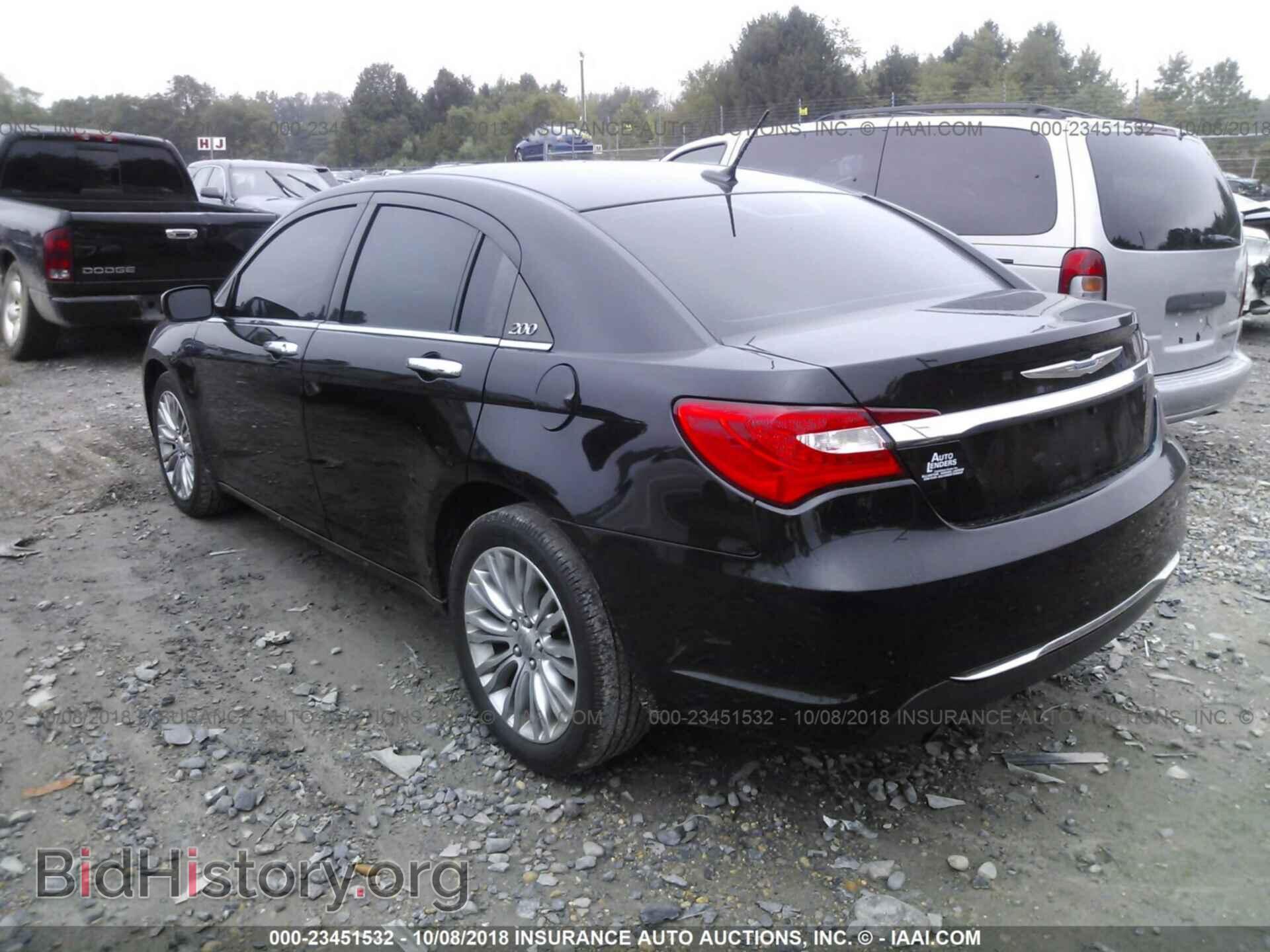 2013 Chrysler 200 - VIN: 1C3CCBCG9DN507694 - Photo 3