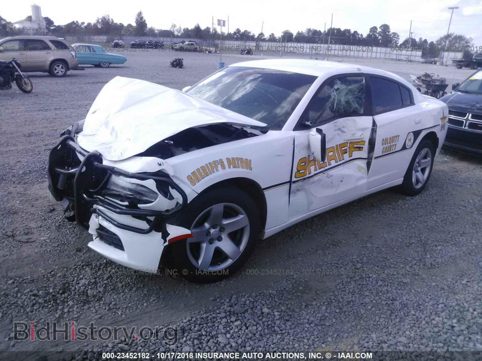 2015 Dodge Charger - VIN: 2C3CDXAT2FH796147 - Фото 2