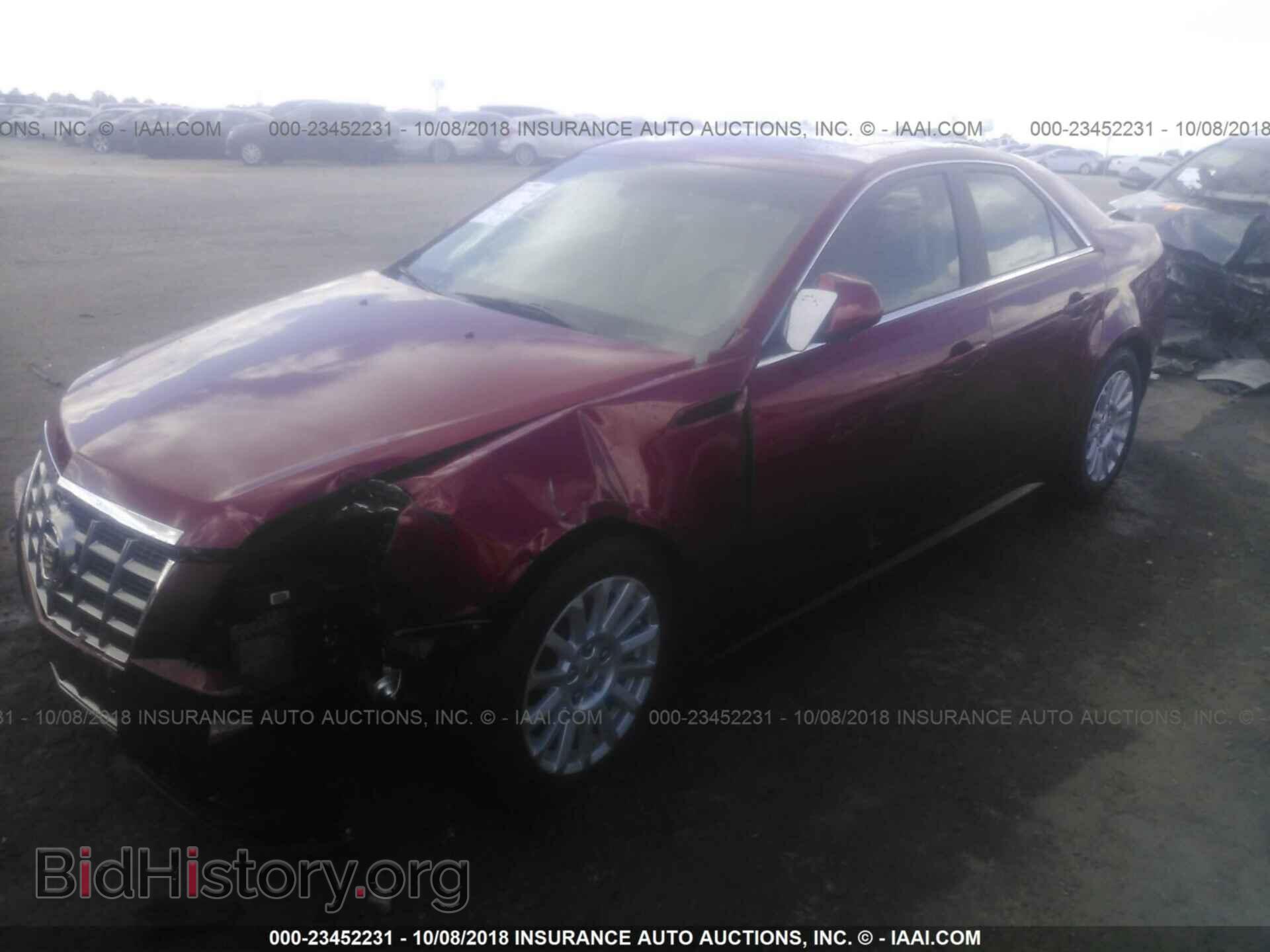 2013 Cadillac Cts - VIN: 1G6DE5E51D0111556 - Фото 2