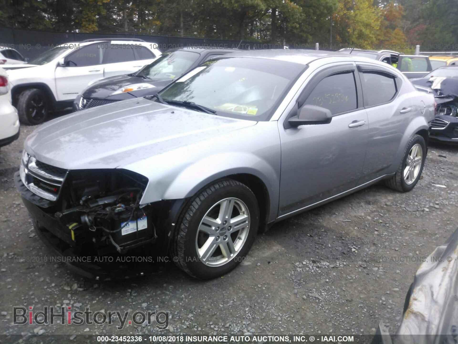 2013 Dodge Avenger - VIN: 1C3CDZAG2DN677033 - Фото 2