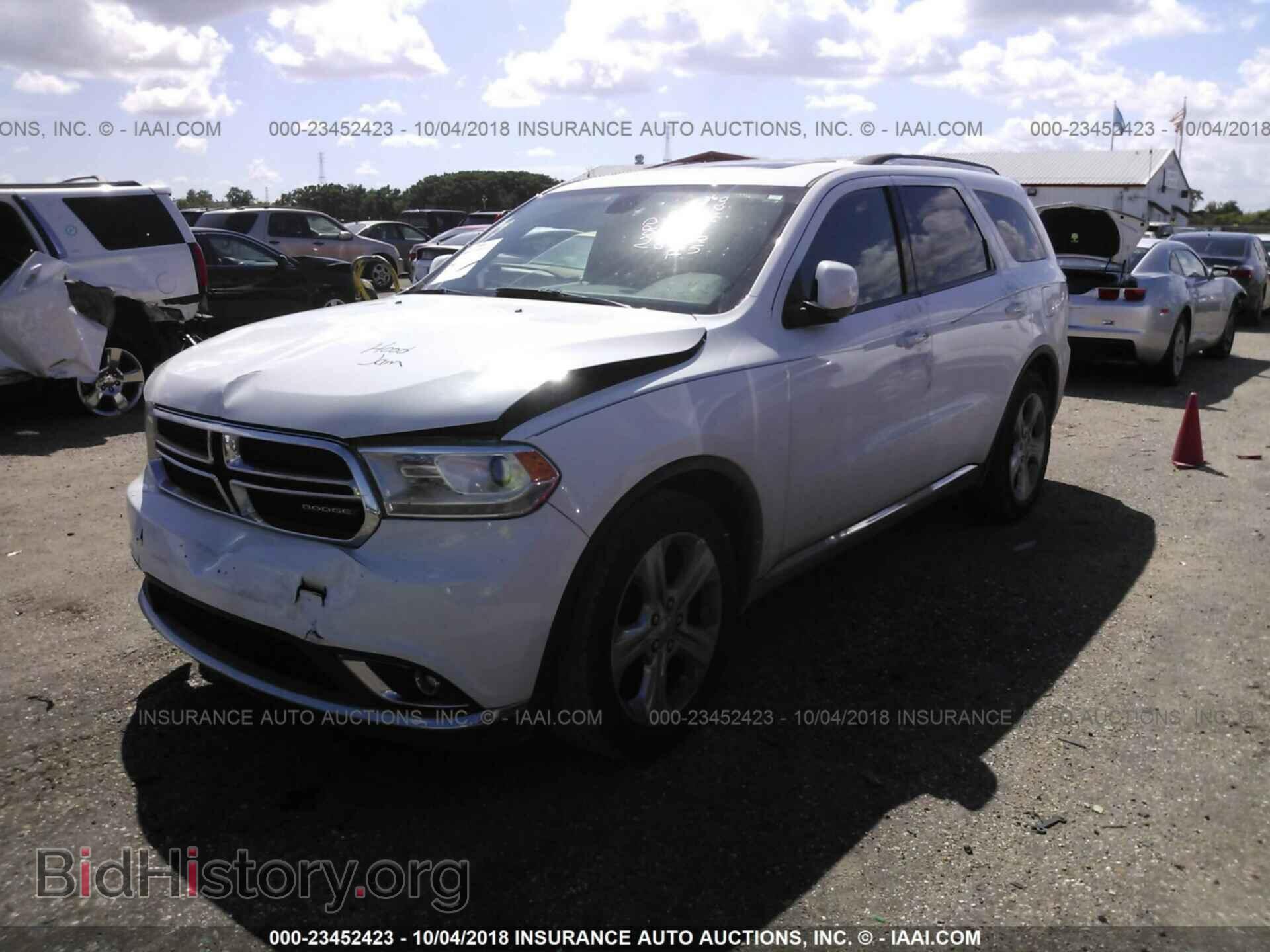 2015 DODGE DURANGO - VIN: 1C4RDHDG1FC741220 - Photo 2