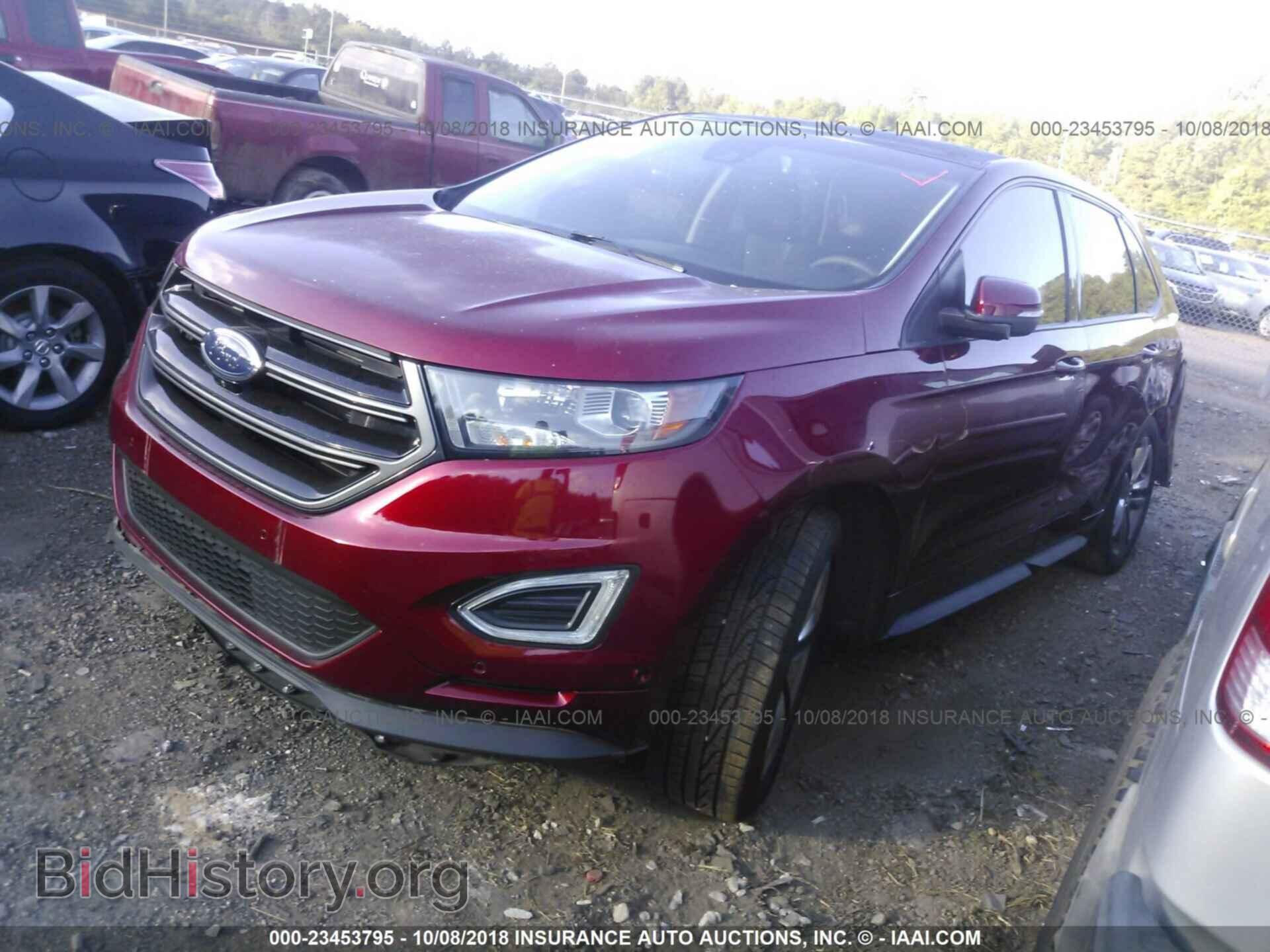 2016 Ford Edge - VIN: 2FMPK4AP6GBC09209 - Фото 2