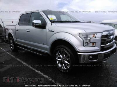 2017 Ford F150, silver — VIN 1FTEW1EG0HKC02658, IAAI