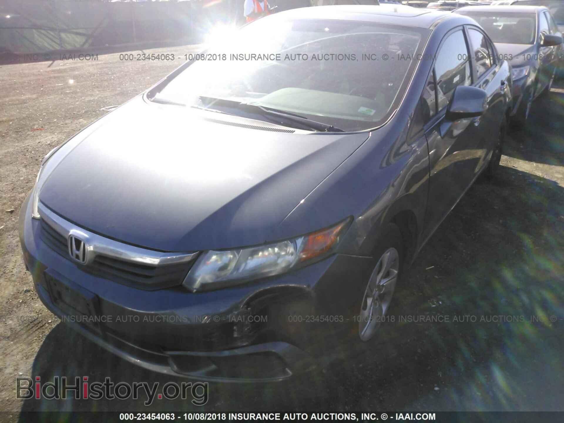 2012 Honda Civic - VIN: 19XFB2F8XCE336604 - Фото 2