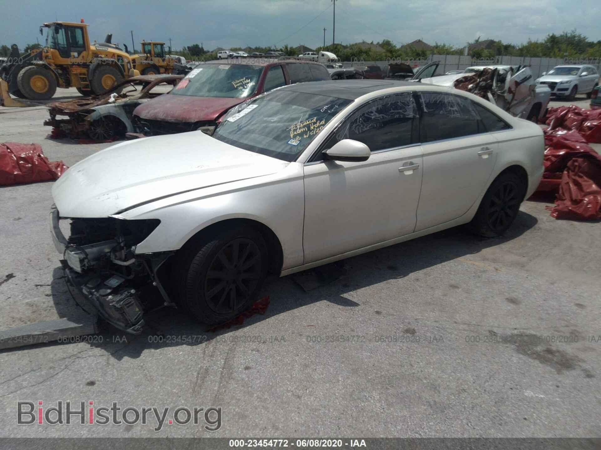 2013 AUDI A6 - VIN: WAUGFBFC7DN148209 - Photo 2