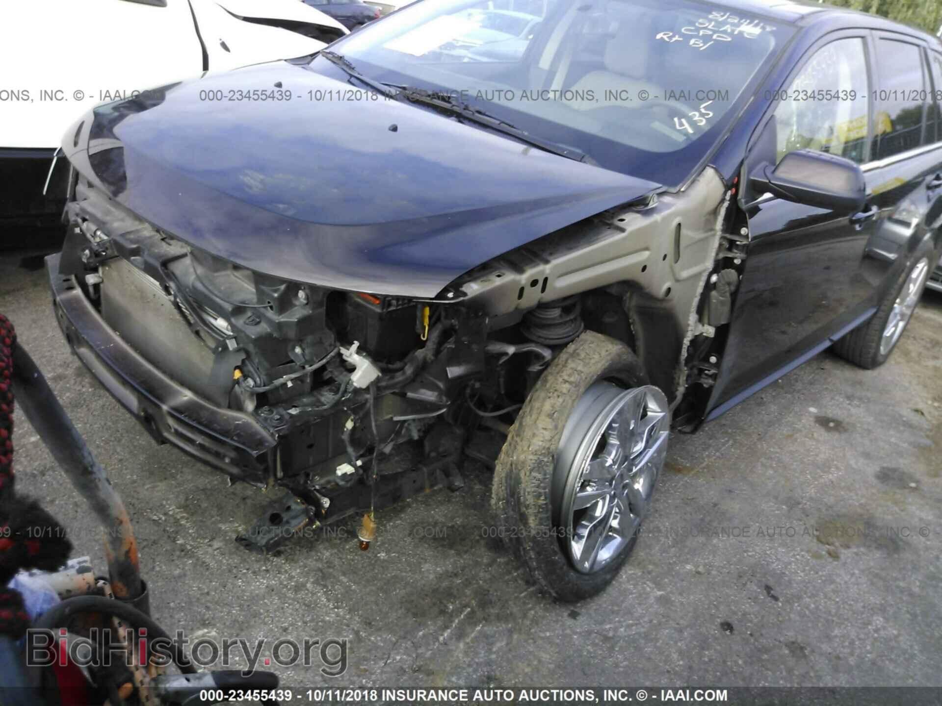 2013 Ford Edge - VIN: 2FMDK3KC1DBE02842 - Фото 2
