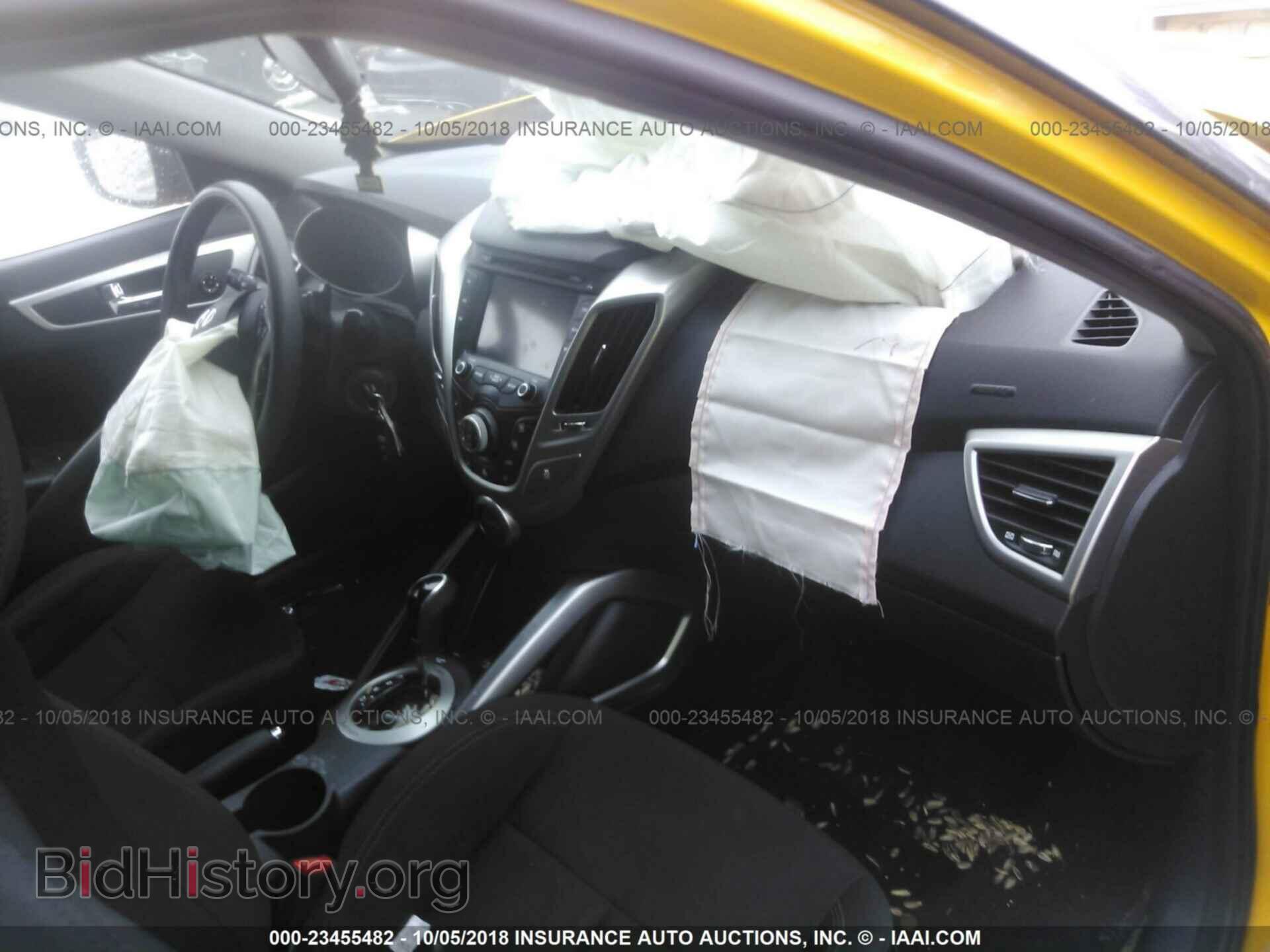2013 HYUNDAI VELOSTER - VIN: KMHTC6AD3DU178150 - Фото 5